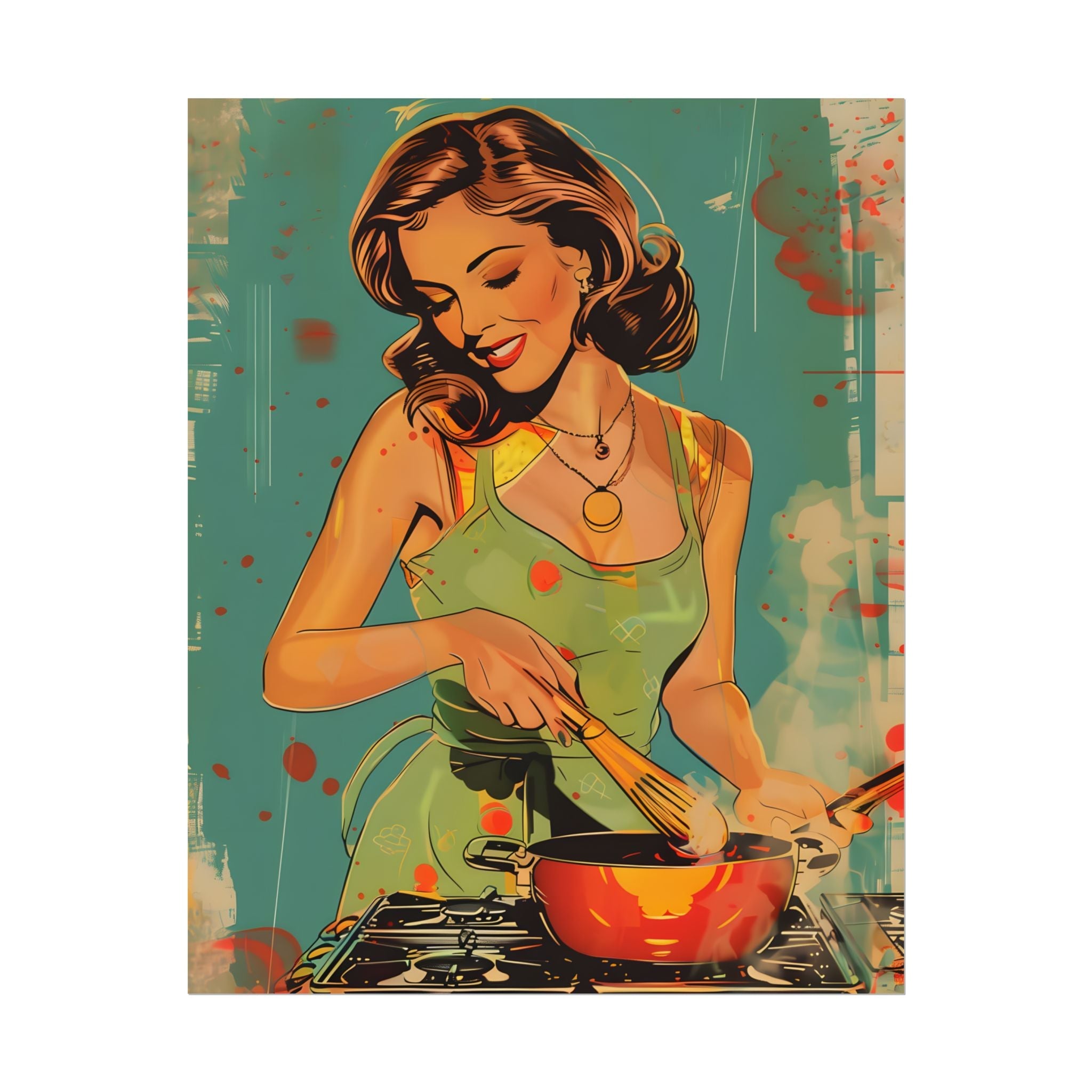 vintage-pin-up-girl-poster-print-vintage-Poster-wall-art-housewife-retro-pinup-poster-pin-up-illustration-home-decor-wall-han