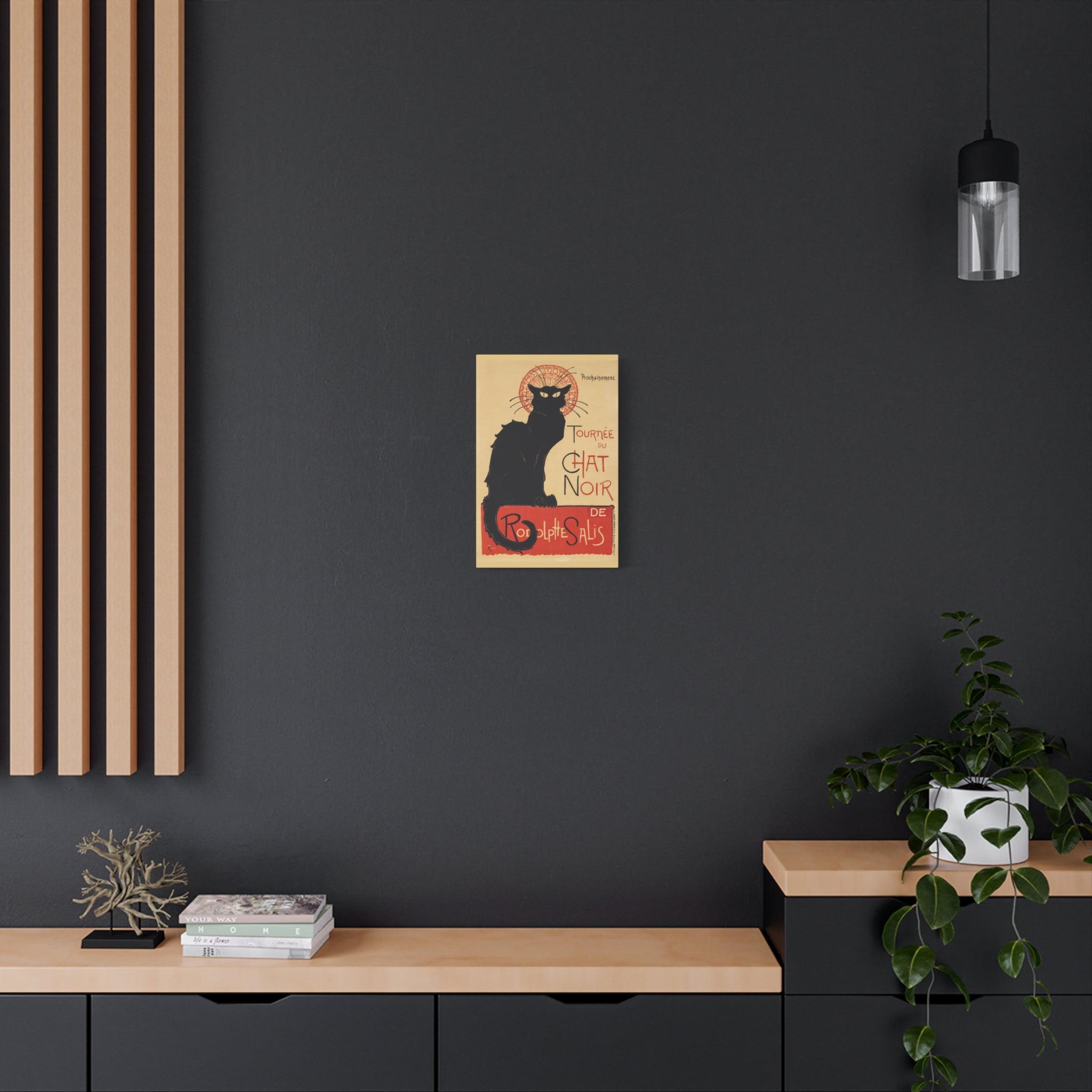 canvas-print-tournee-du-chat-noir-wall-art-matte-canvas-stretched-home-decor-living-room-theophile-steinlen-art-cat