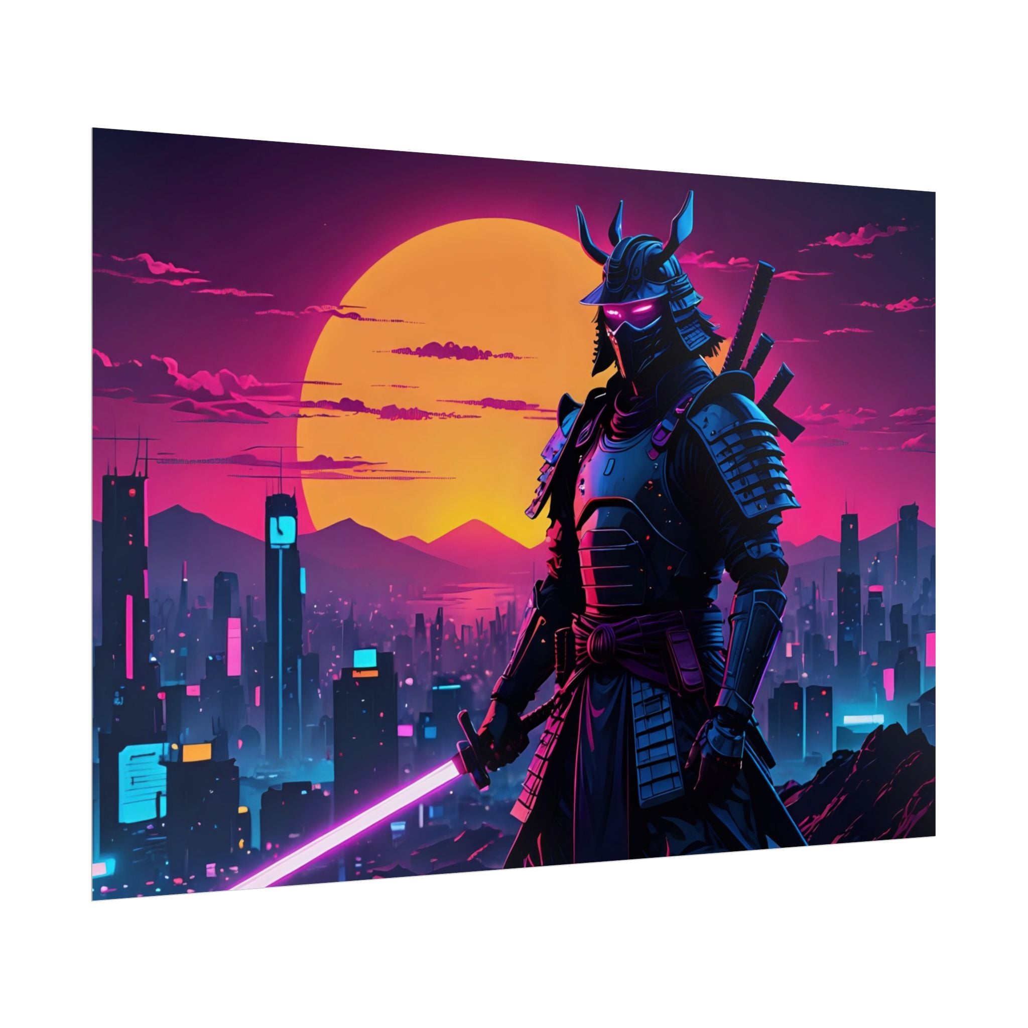 samurai-retrowave-poster-print-synthawave-wall-art-poster-gift-for-anime-fans-home-decor-japanese-art-retro-aesthetic-lightsa