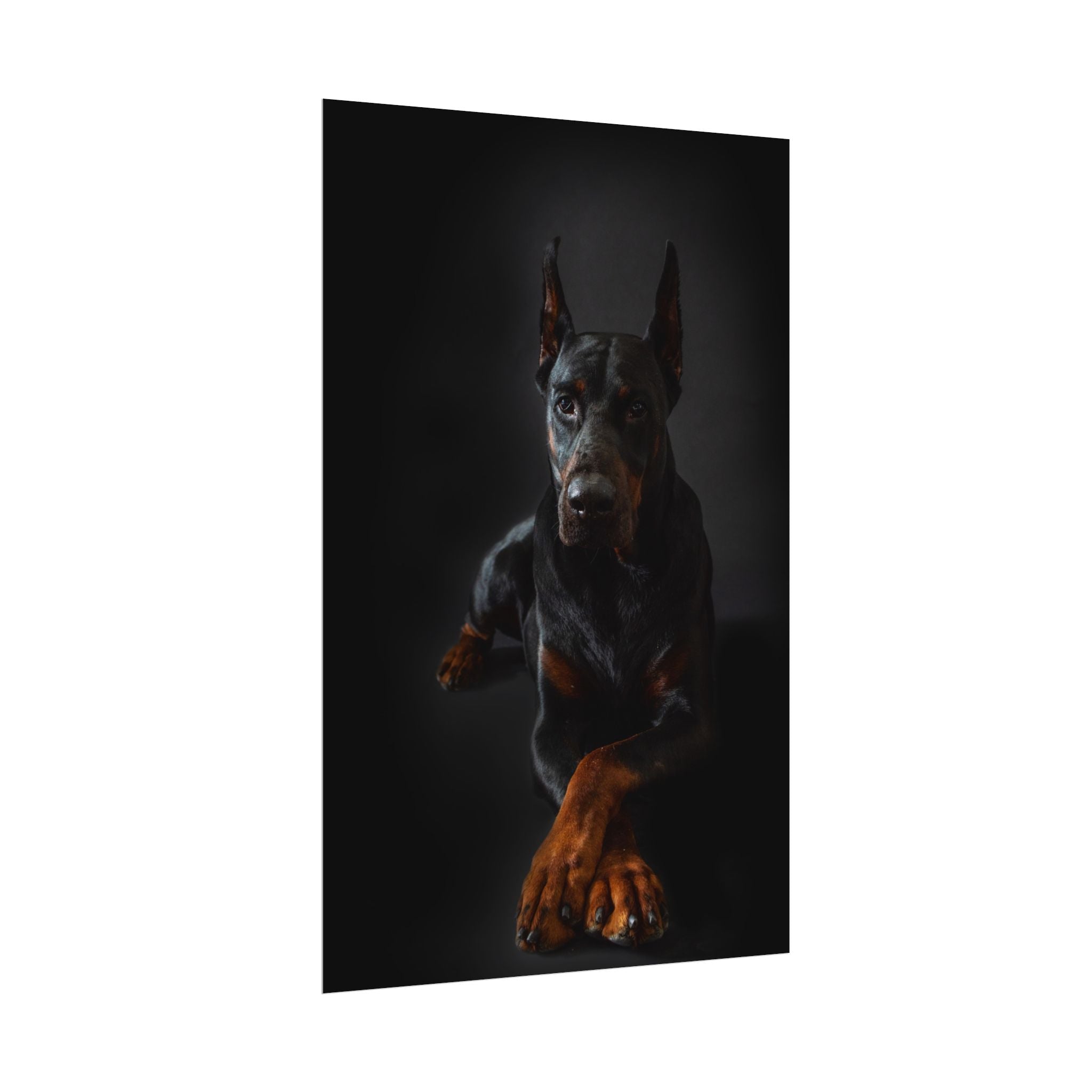 doberman-pincher-poster-print-rolled-posters-wall-art-home-decor-dog-lover-gift-animal-art-room-decoration