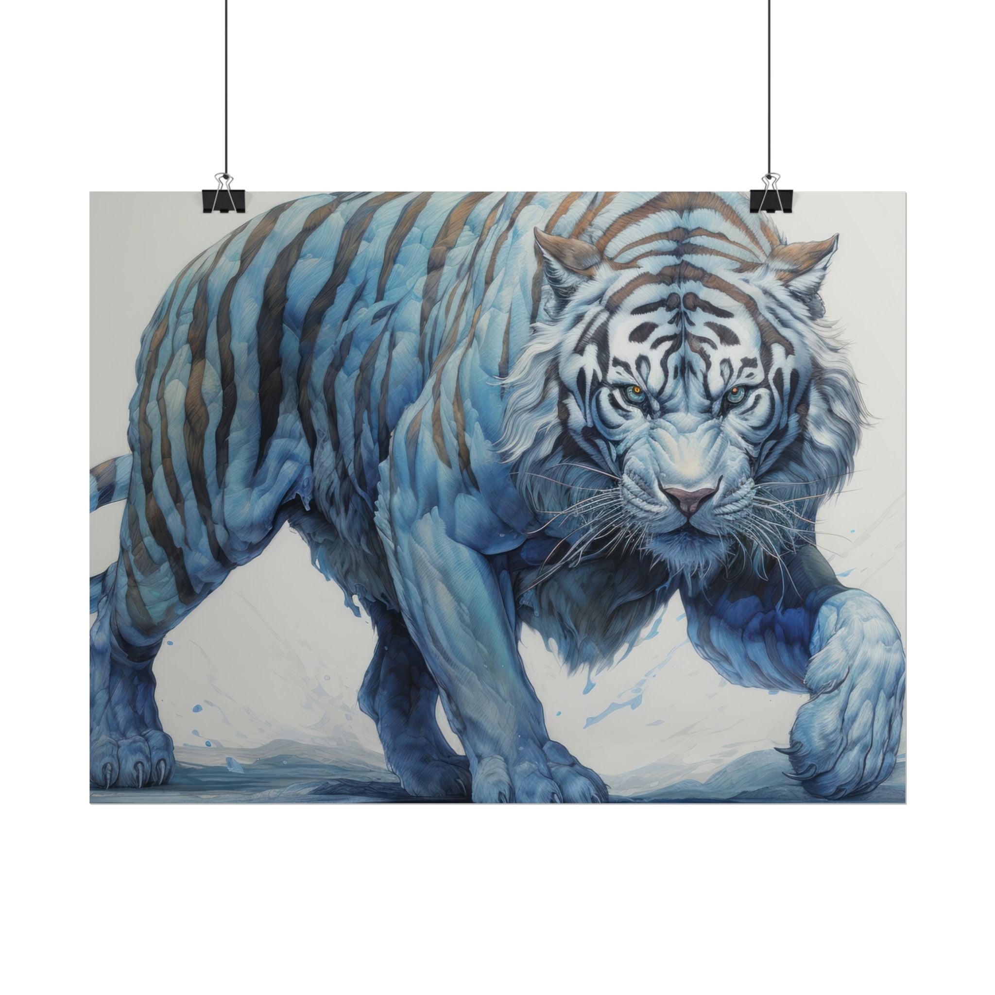 fantasy-white-tiger-poster-print-rolled-posters-for-wall-decor-tiger-wall-art-safari-animal-art-print-home-office-decor-jungl