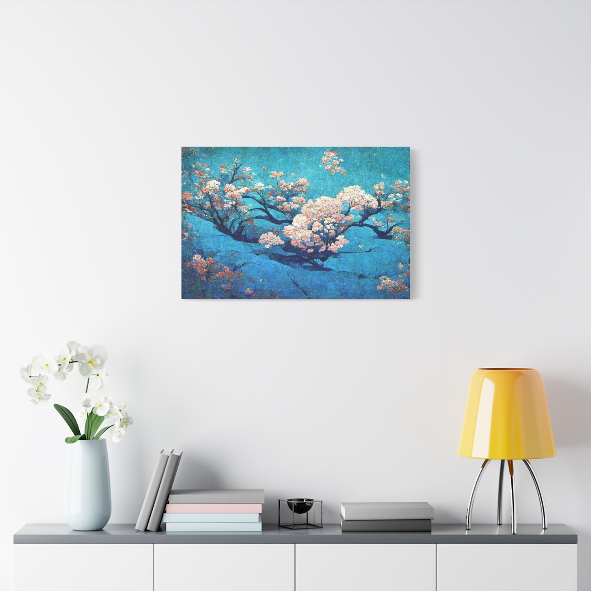 canvas-wall-art-cherry-blossom-spring-floral-japanese-bloom-matte-stretched-print-beautiful-home-decor-gift-for-nature-lovers