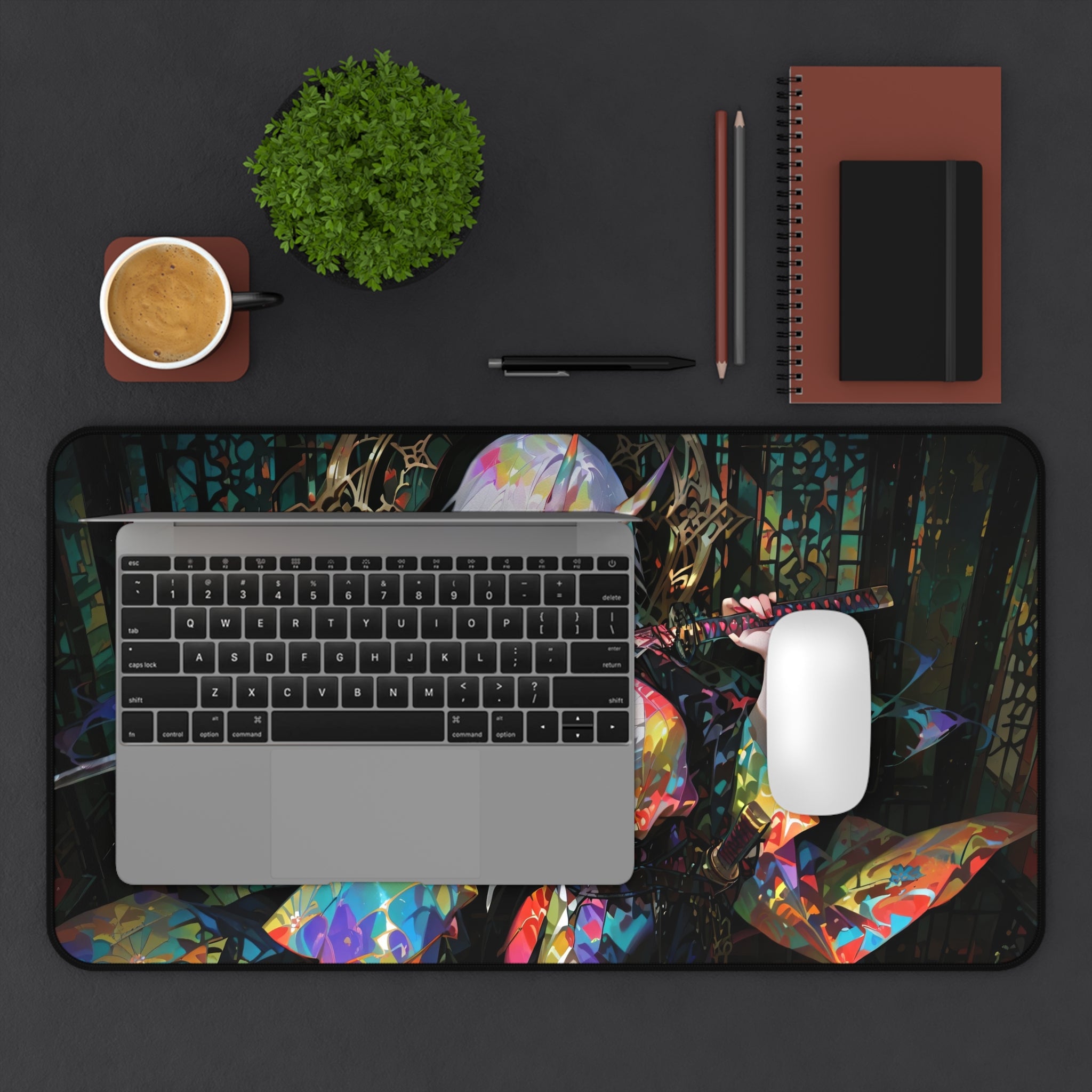 anime-demon-samurai-girl-warrior-mouse-pad-japanese-katana-white-hair-samurai-warrior-desk-mat-japanese-anime-girl-samurai-de