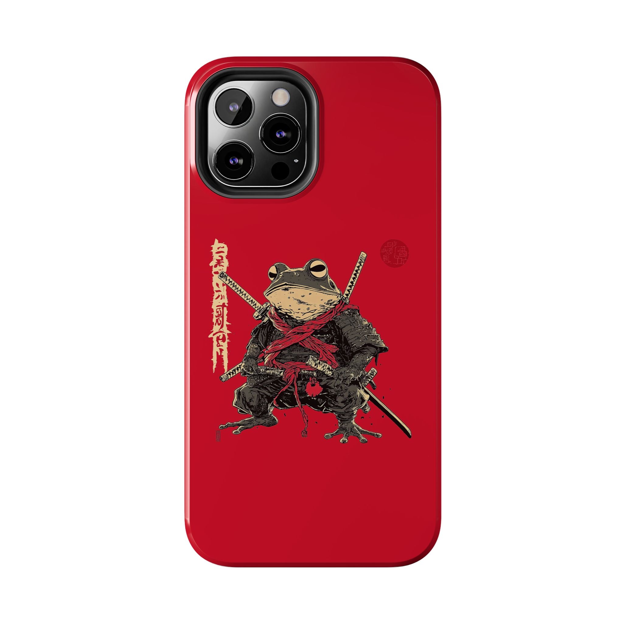 retro-vintage-ninja-frog-iphone-tough-case-red-sun-japanese-samurai-frog-design-stylish-tough-protector-red-iphone-case