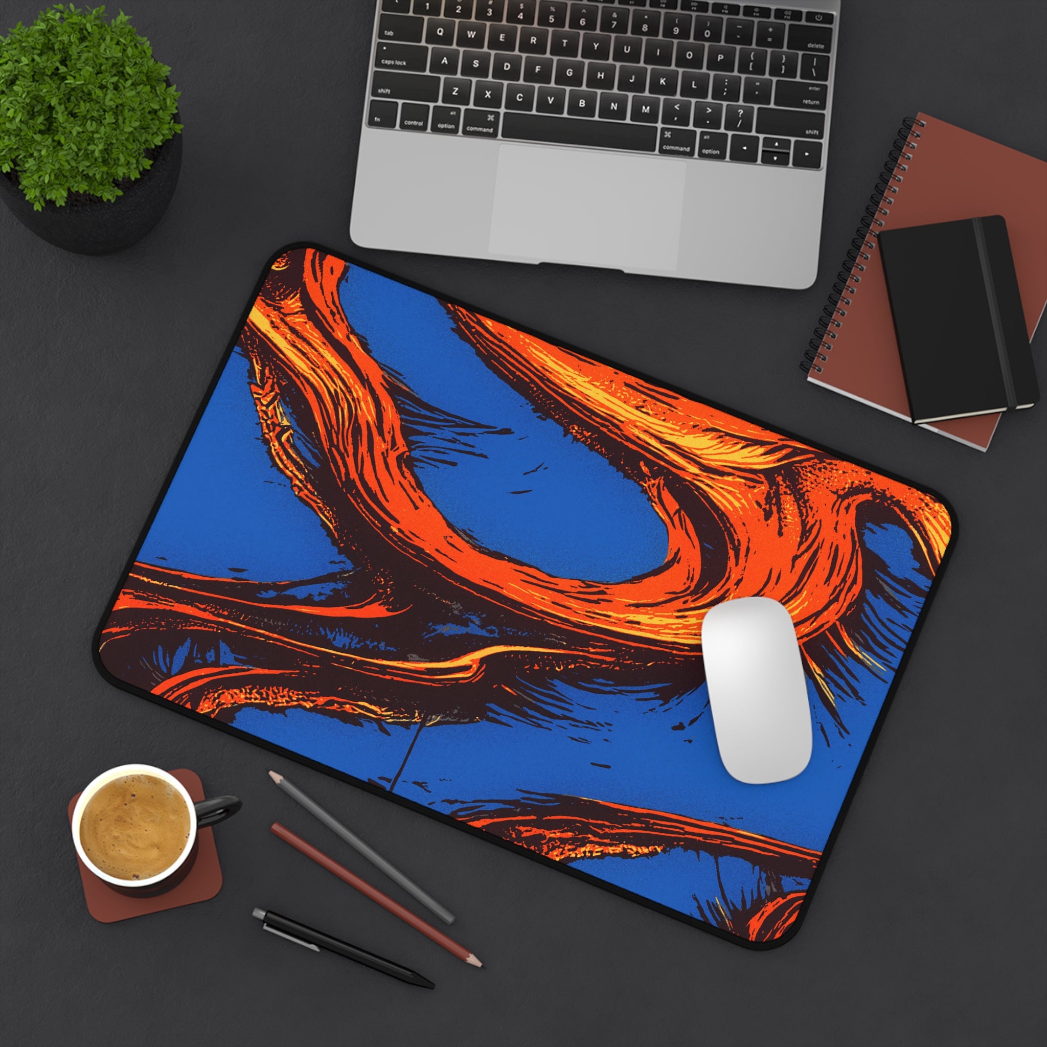 retro-abstract-art-mouse-pad-vintage-colors-desk-mat-colorful-retro-desk-pad-modern-minimalist-mousepad