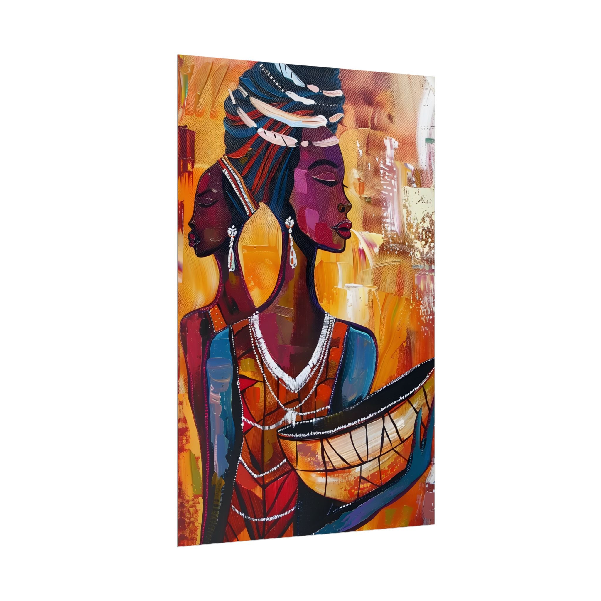 traditional-african-woman-poster-print-african-portrait-afrocentric-home-wall-decor-tribal-art-african-american-art-ethnic-wa
