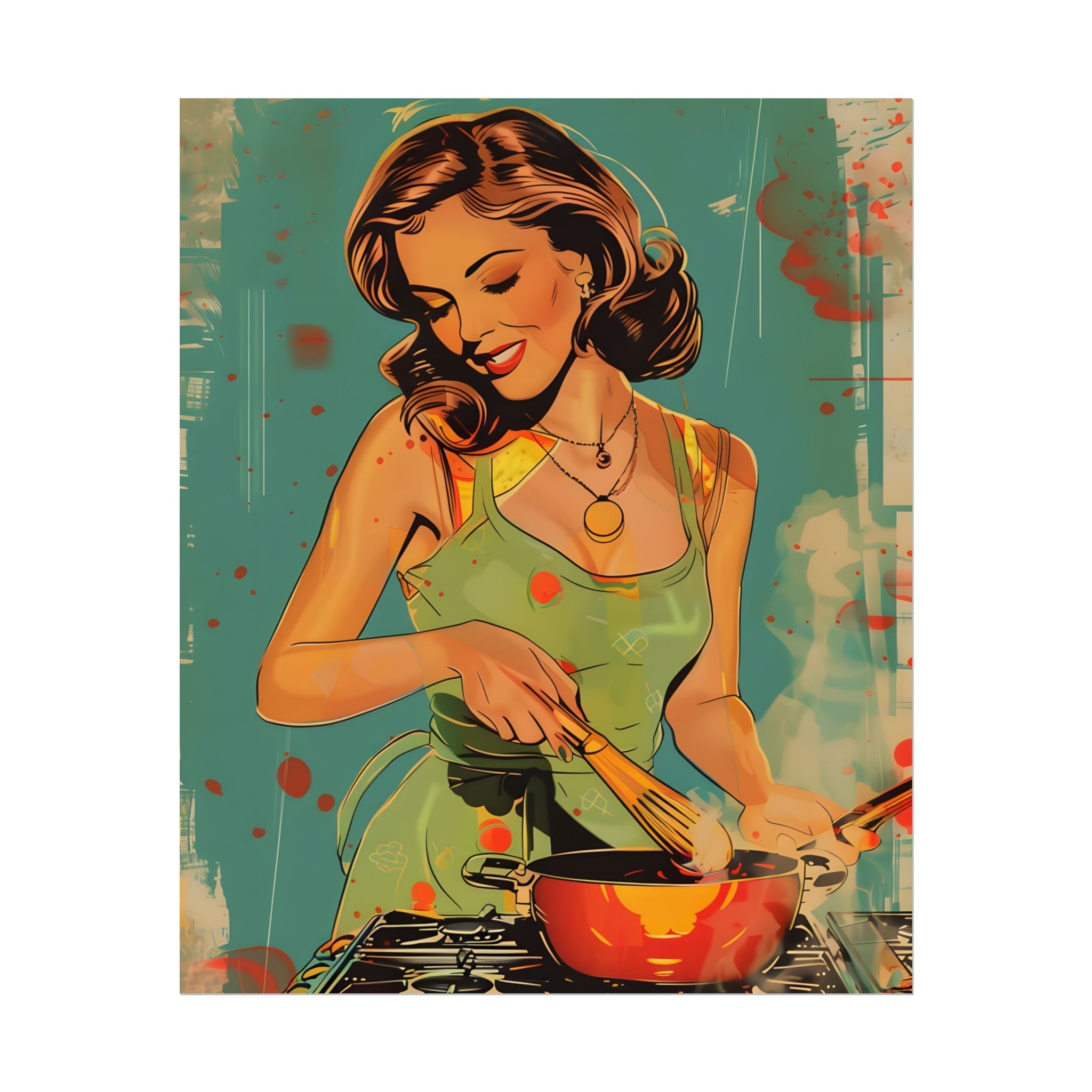 vintage-pin-up-girl-poster-print-vintage-Poster-wall-art-housewife-retro-pinup-poster-pin-up-illustration-home-decor-wall-han