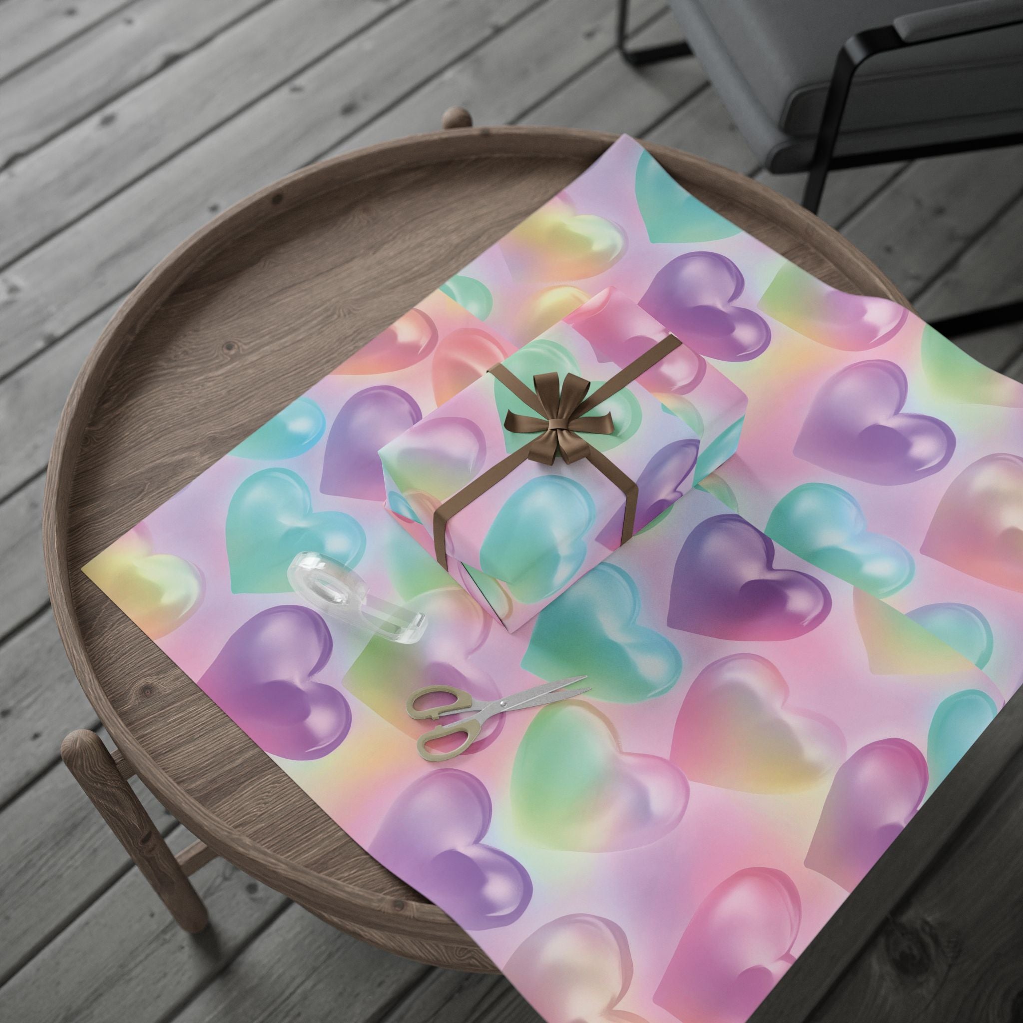 heart-gift-wrapping-papers-pink-glittery-gift-wrap-roll-for-birthdays-weddings-christmas-party-supplies-crafting-diy-projects