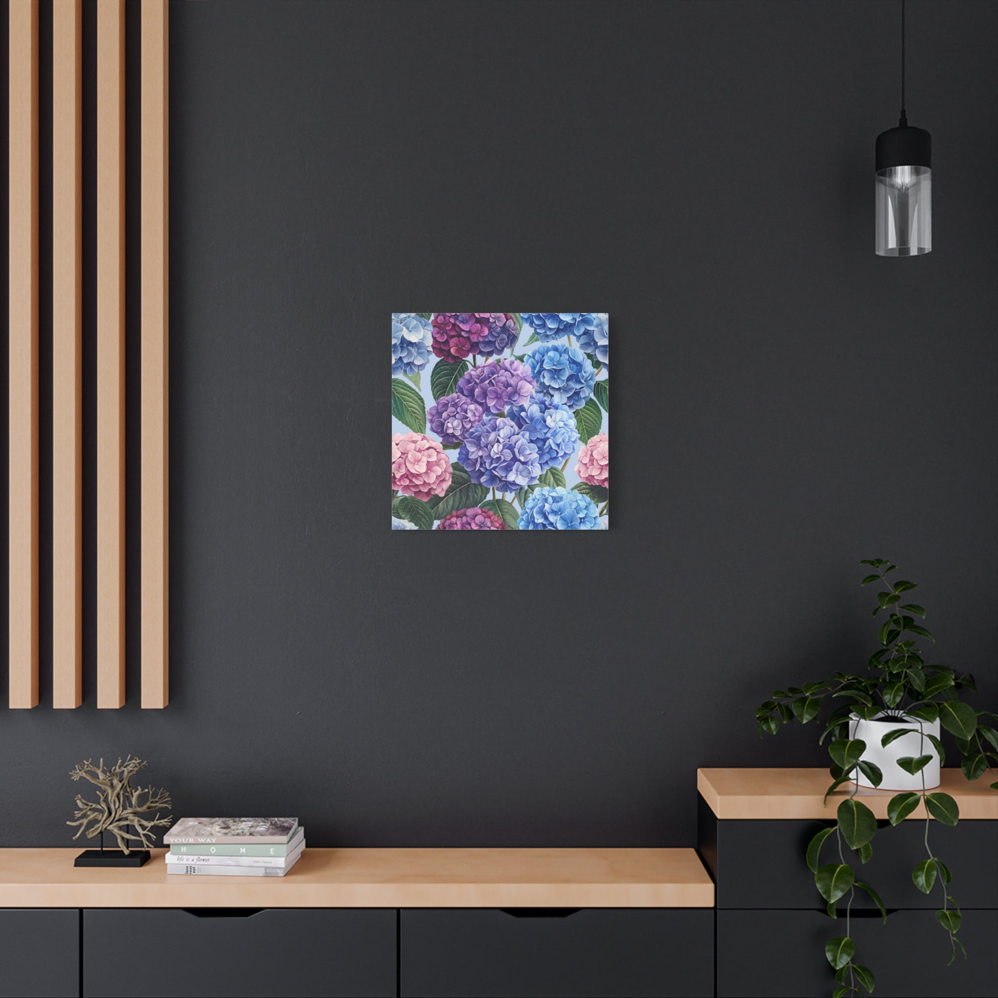 canvas-wall-art-hydrangea-print-floral-home-decor-stretched-matte-canvas-1-25-inch-botanical-artwork-garden-flowers-painting