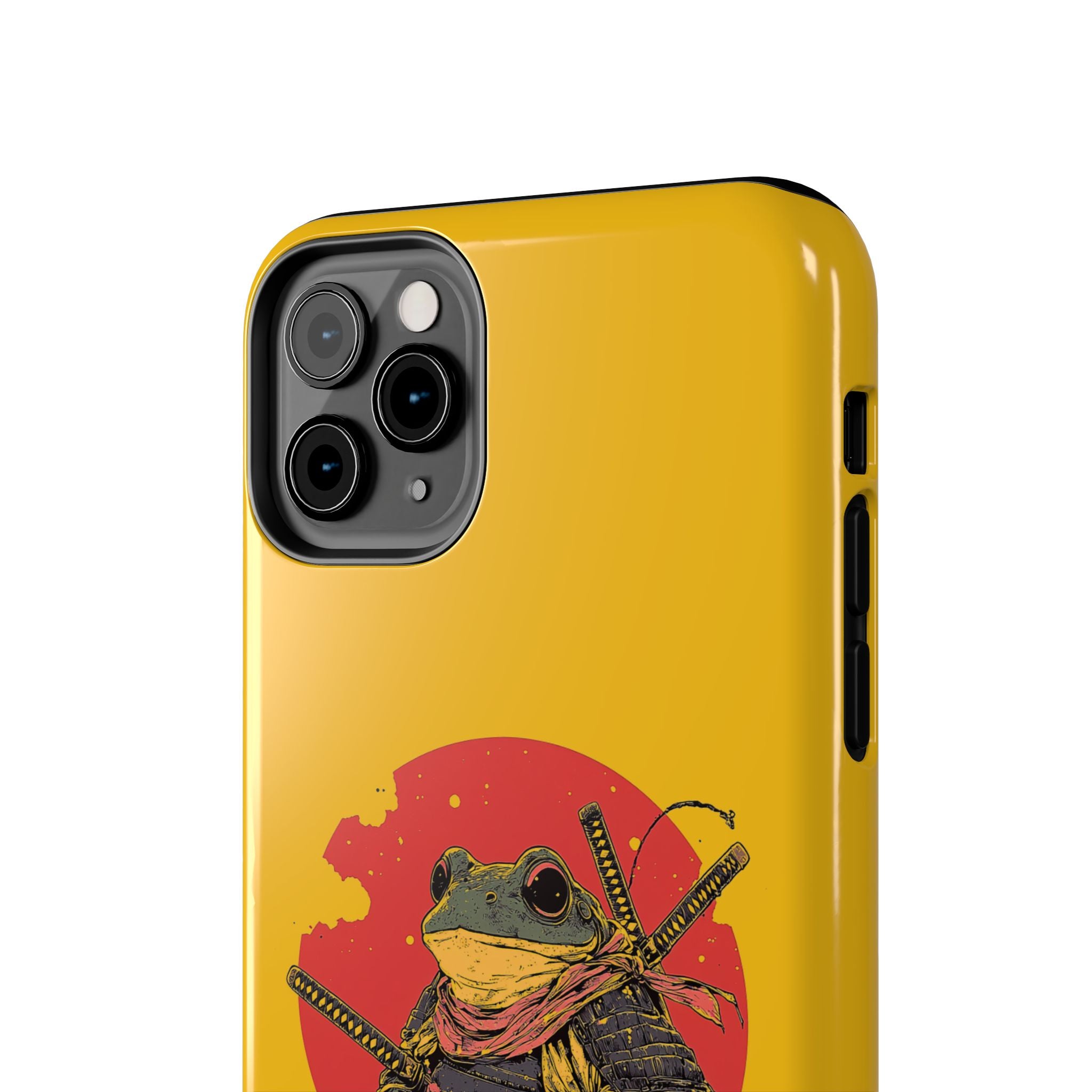 retro-vintage-ninja-frog-iphone-tough-case-red-sun-japanese-samurai-frog-design-ninja-warrior-yellow-iphone-hard-cover