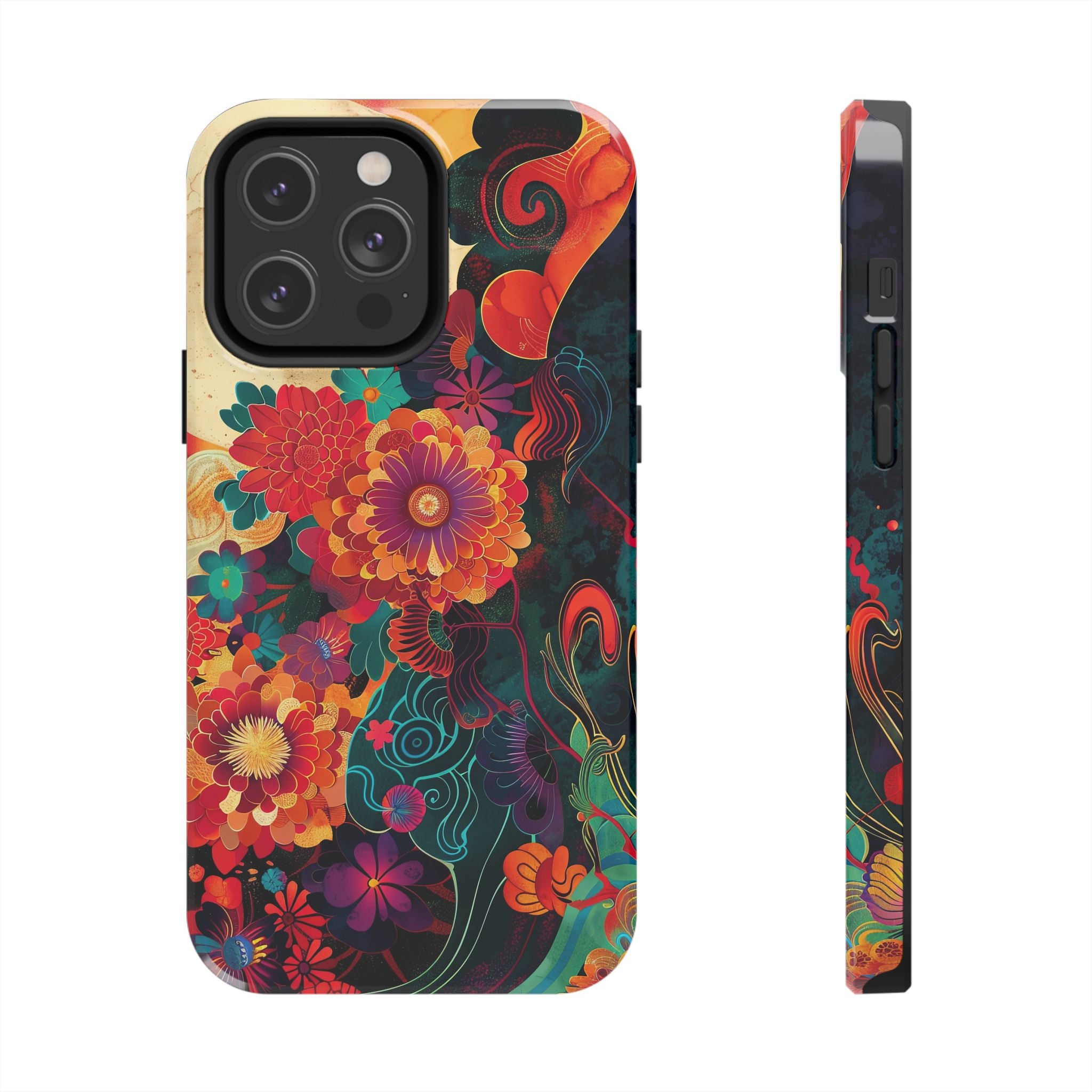 iphone-tough-case-retro-japanese-flowers-floral-phone-cover-vintage-japanese-style-protective-phone-case-asian-floral-design-