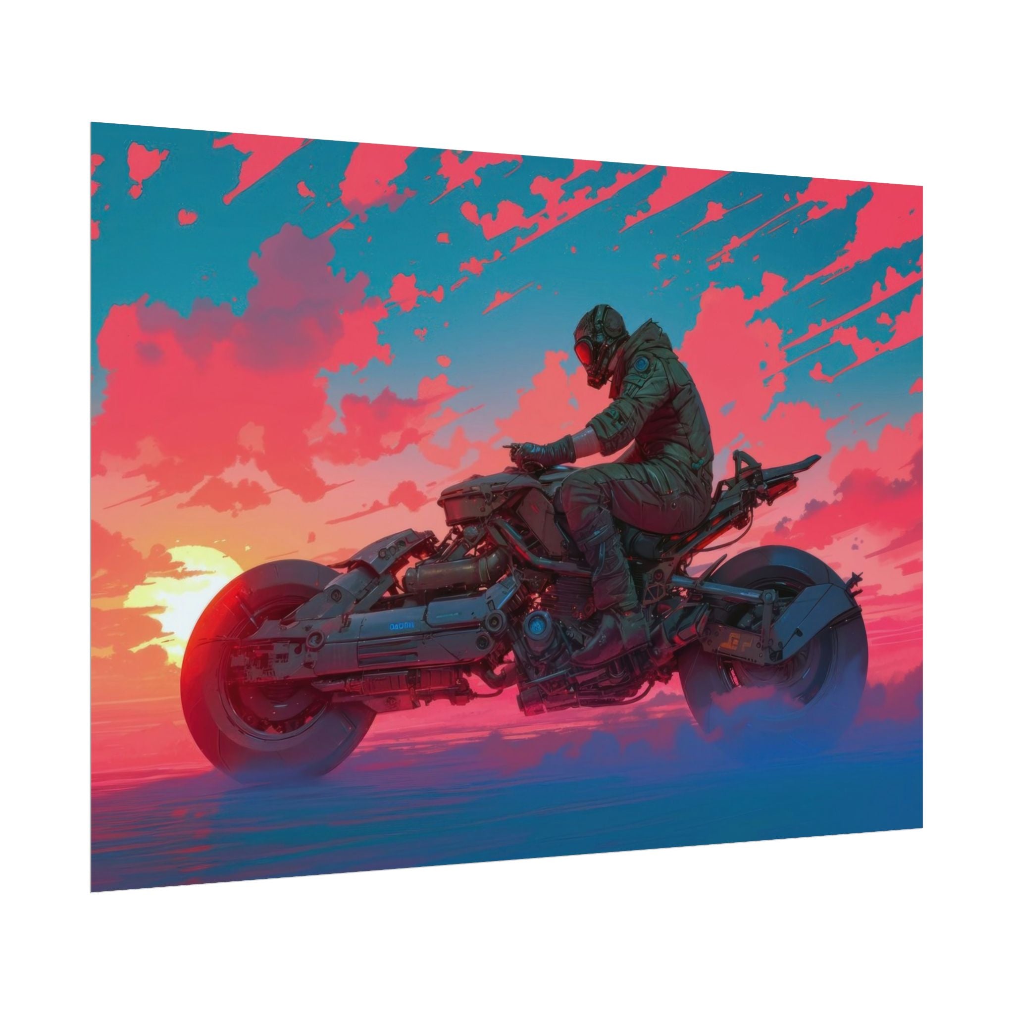 anime-poster-prints-anime-motorcycle-print-motorcycle-poster-sythawave-poster-home-decor-motorbike-artwork-cyberpunk-motorcyc