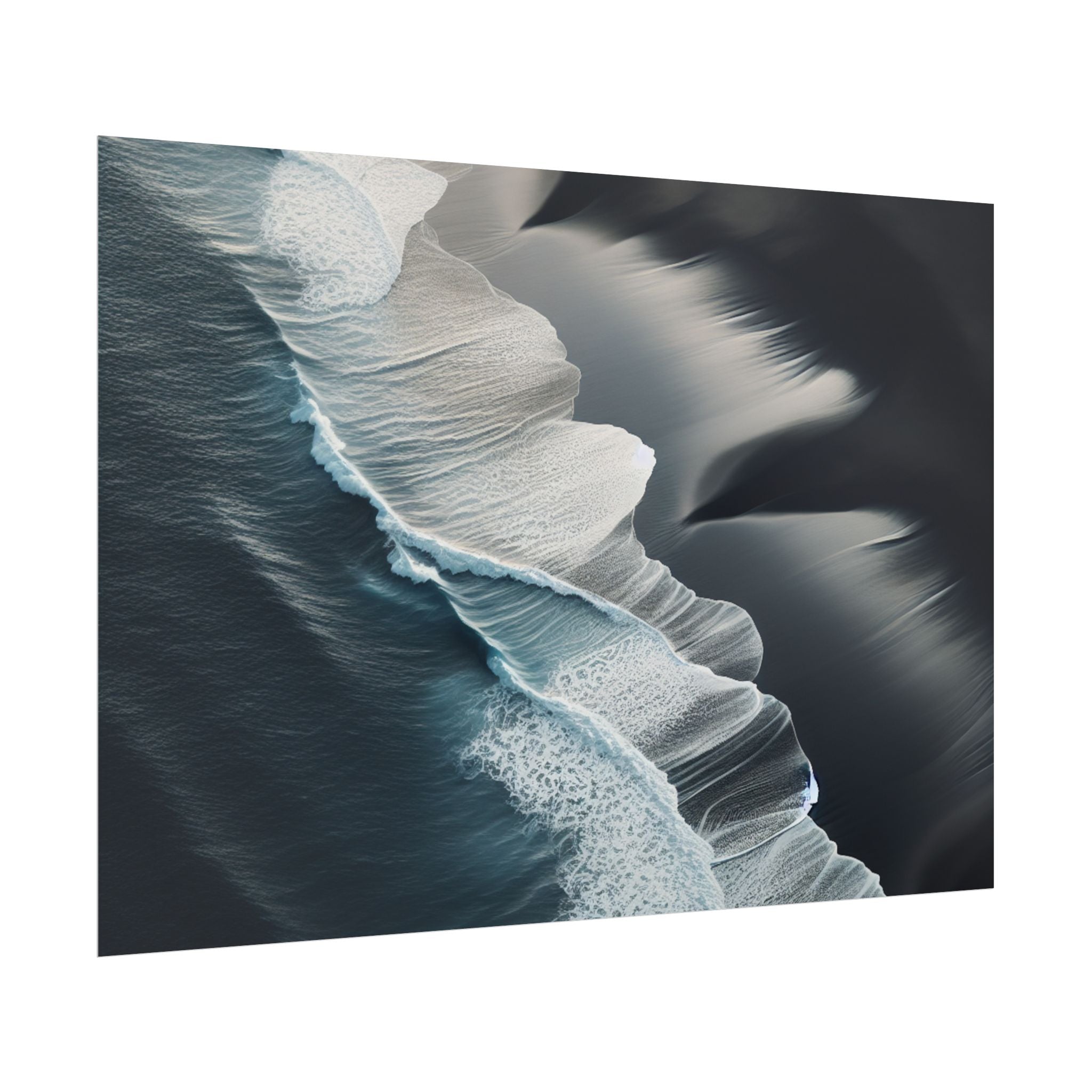 beach-wall-art-ocean-minimalist-poster-print-coastal-photography-ocean-print-sand-landscape-home-office-decoration