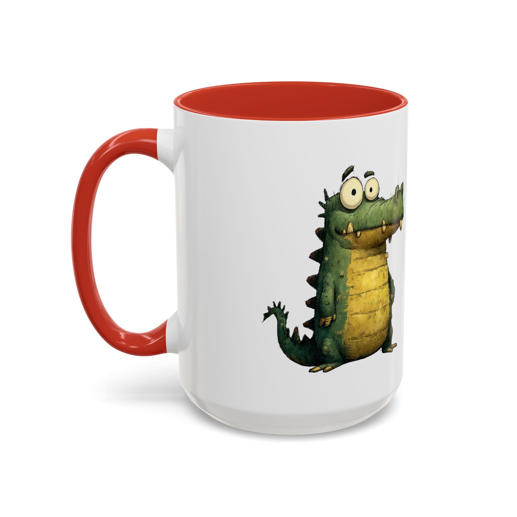 Funny Alligator Accent Coffee Mug | Cute Animal Mug for Nature Lovers, Ideal Gift for Birthdays, Holidays, Home Decor