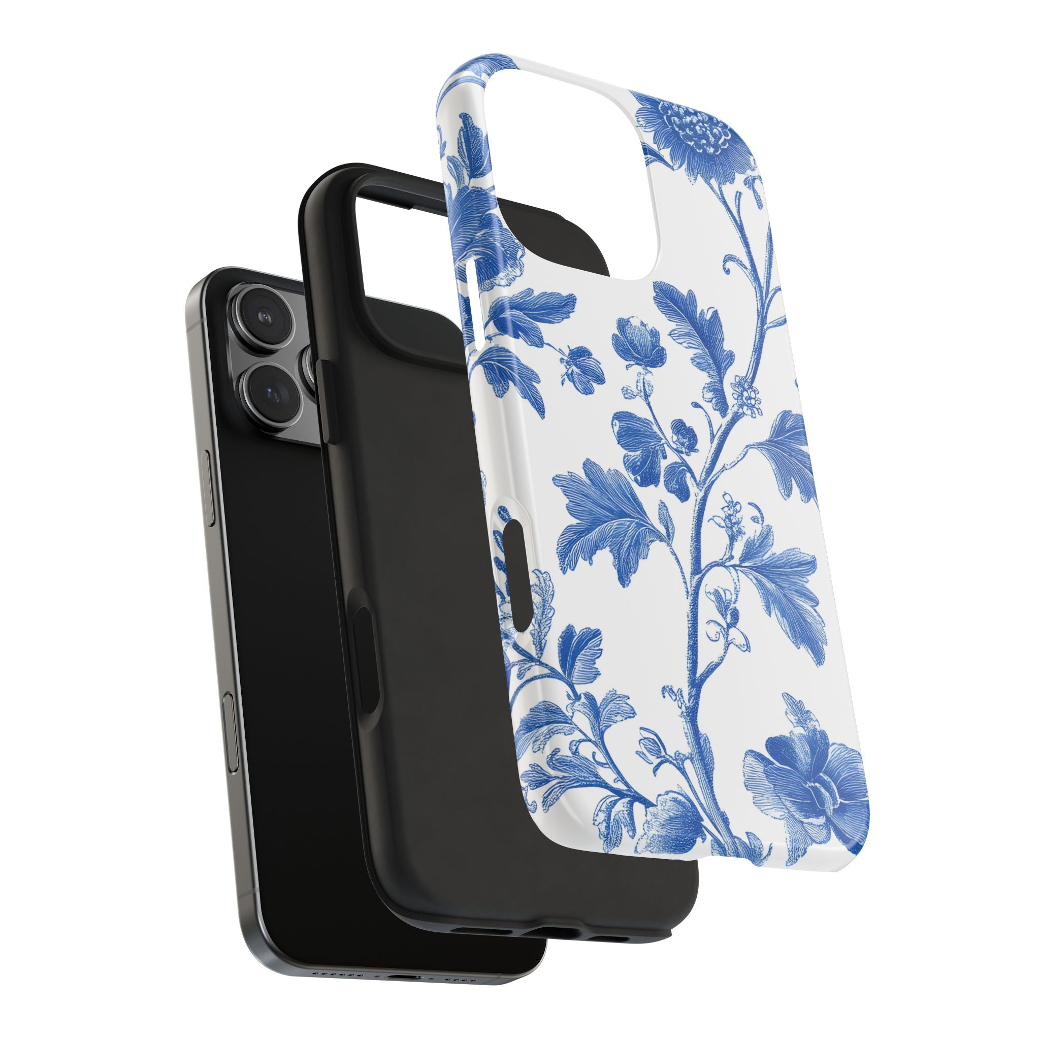 french-toile-floral-tough-iphone-case-blue-iphone-cover-protective-iphone-case-hard-shell-iphone-case-vintage-design-iphone-c