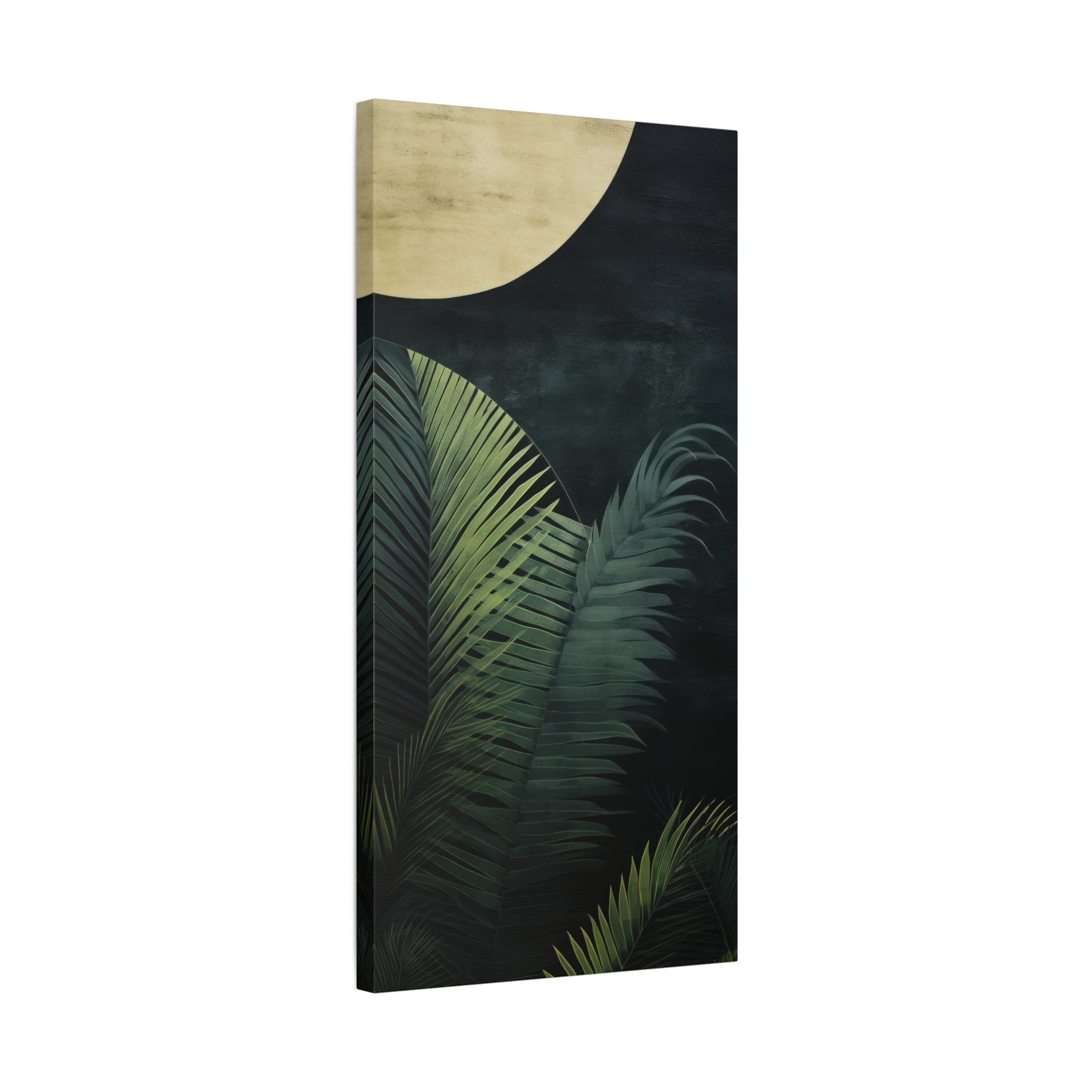 canvas-wall-art-jungle-outdoors-painting-nature-green-decor-nature-wall-art-stretched-matte-canvas-print-housewarming-gift