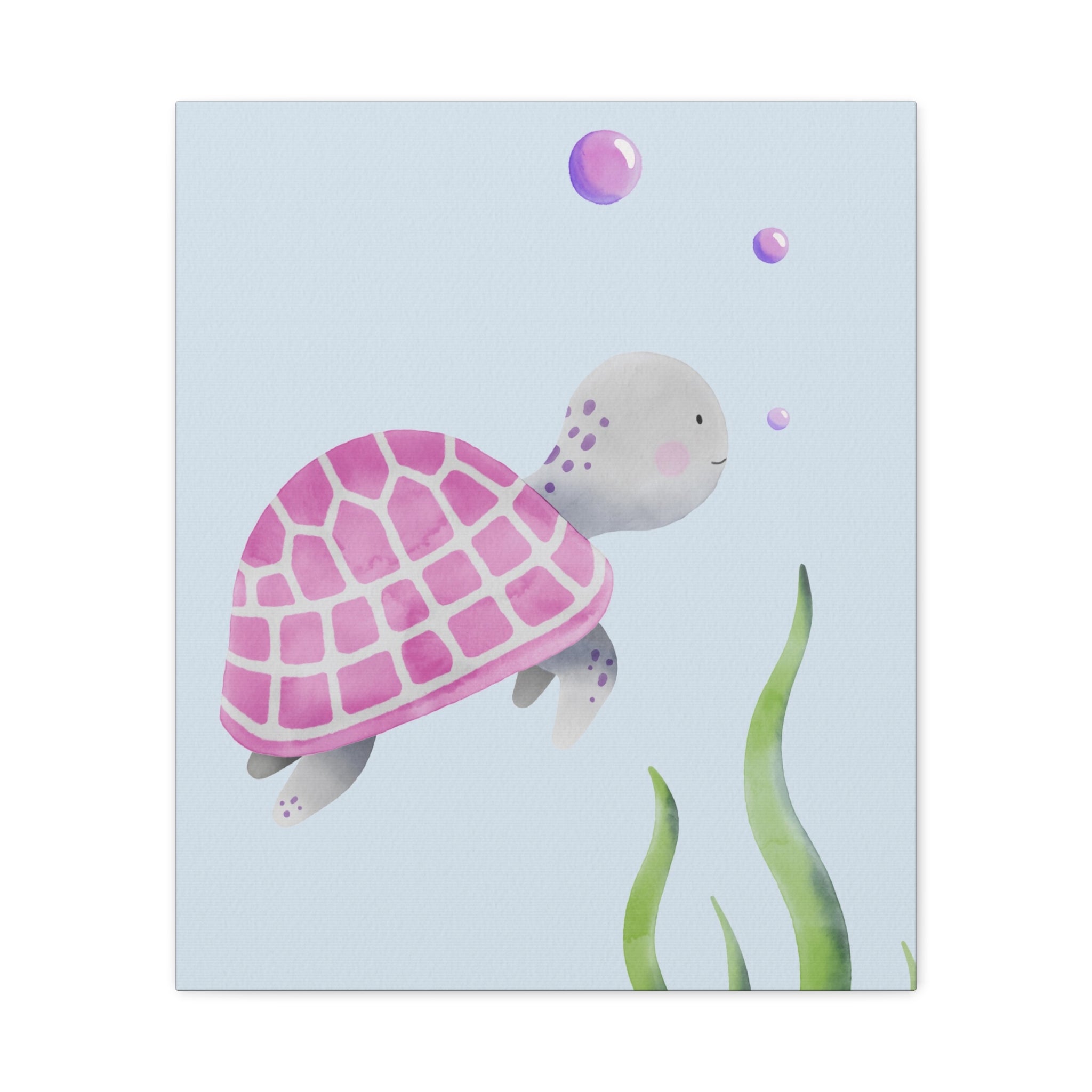 canvas-wall-art-cute-sea-turtle-nursery-decor-baby-sea-turtle-print-nursery-art-cute-sea-turtle-decoration-baby-nursery-cute-