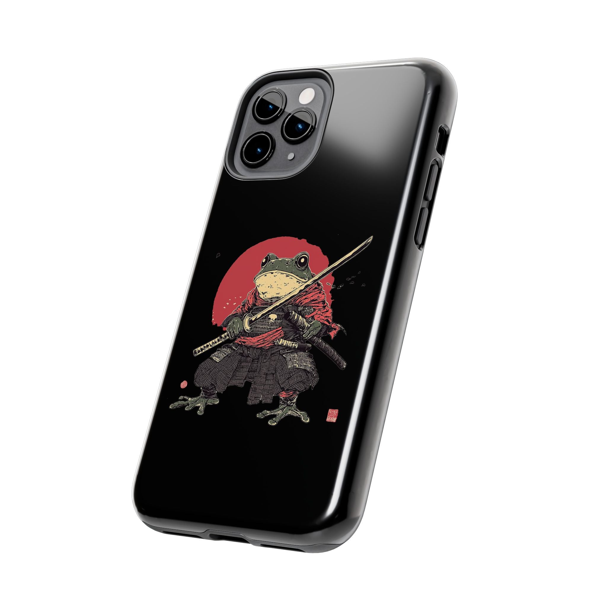 retro-vintage-ninja-frog-iphone-tough-case-red-sun-japanese-samurai-frog-design-ninja-warrior-black-iphone-hard-cover-1