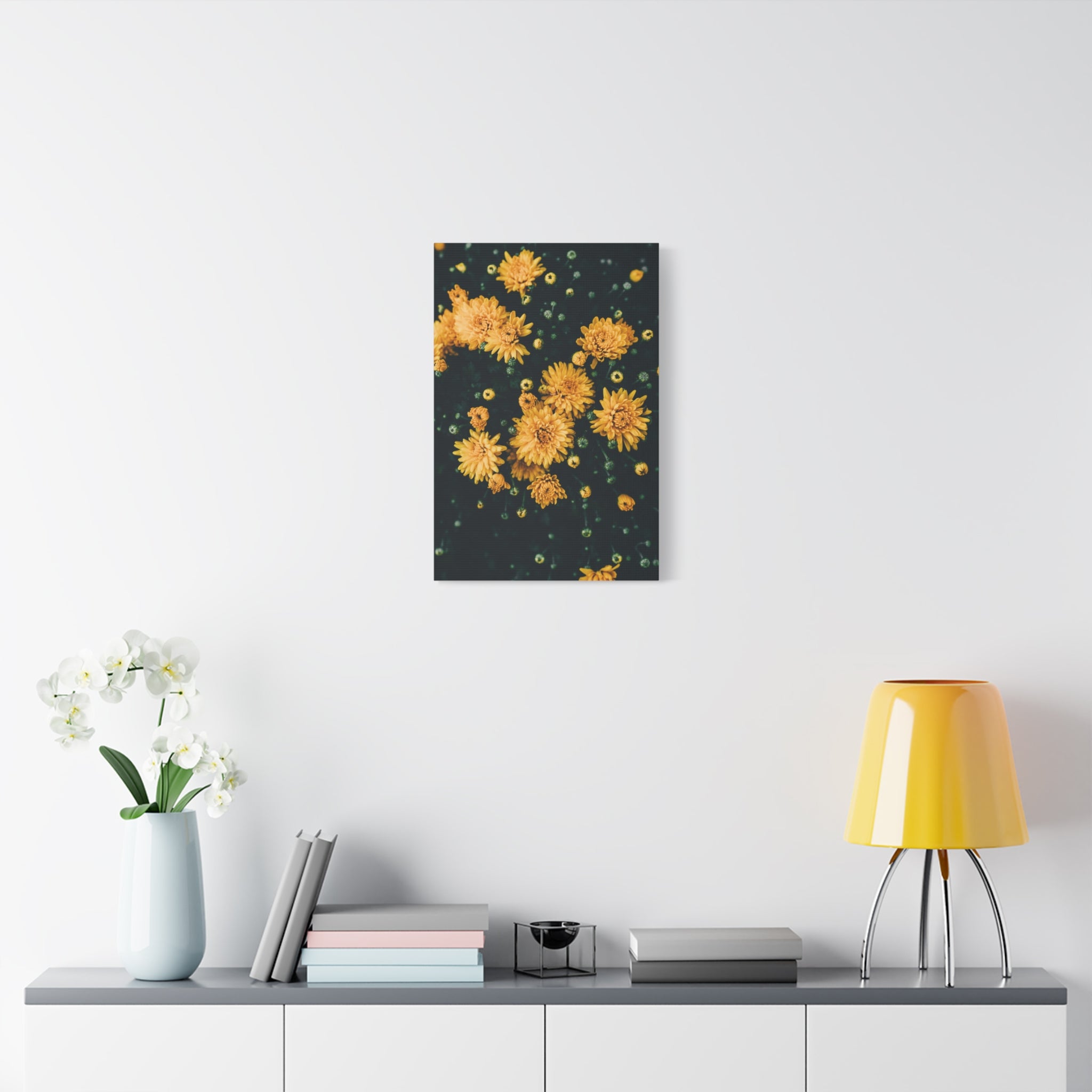 canvas-print-yellow-flower-art-matte-canvas-stretched-wall-decor-floral-home-decor-gift-bright-botanical-art-print-gallery-wr