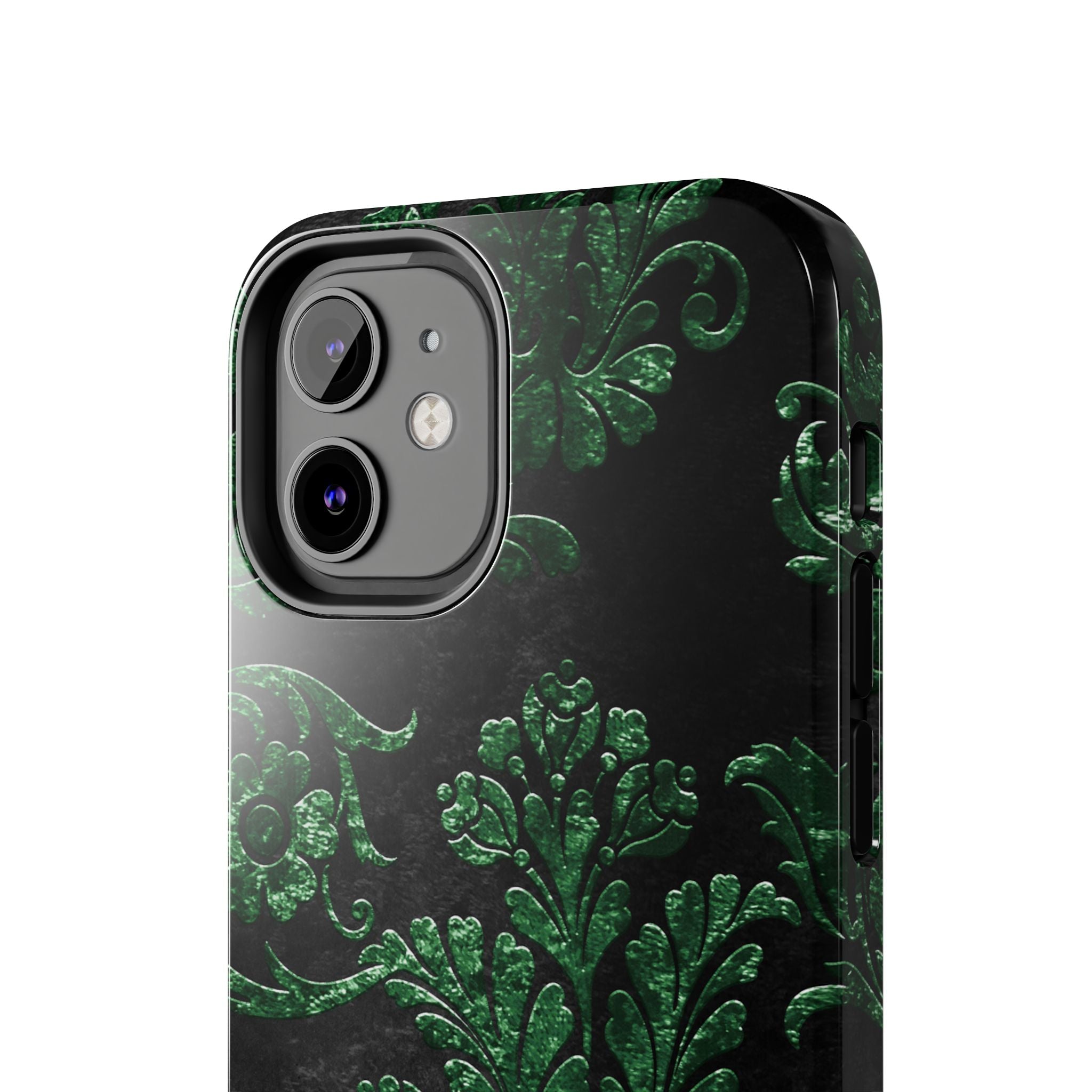 embossed-emerald-velvet-tough-iphone-case-protective-iphone-cover-heavy-duty-iphone-case-rugged-phone-case-durable-smartphone