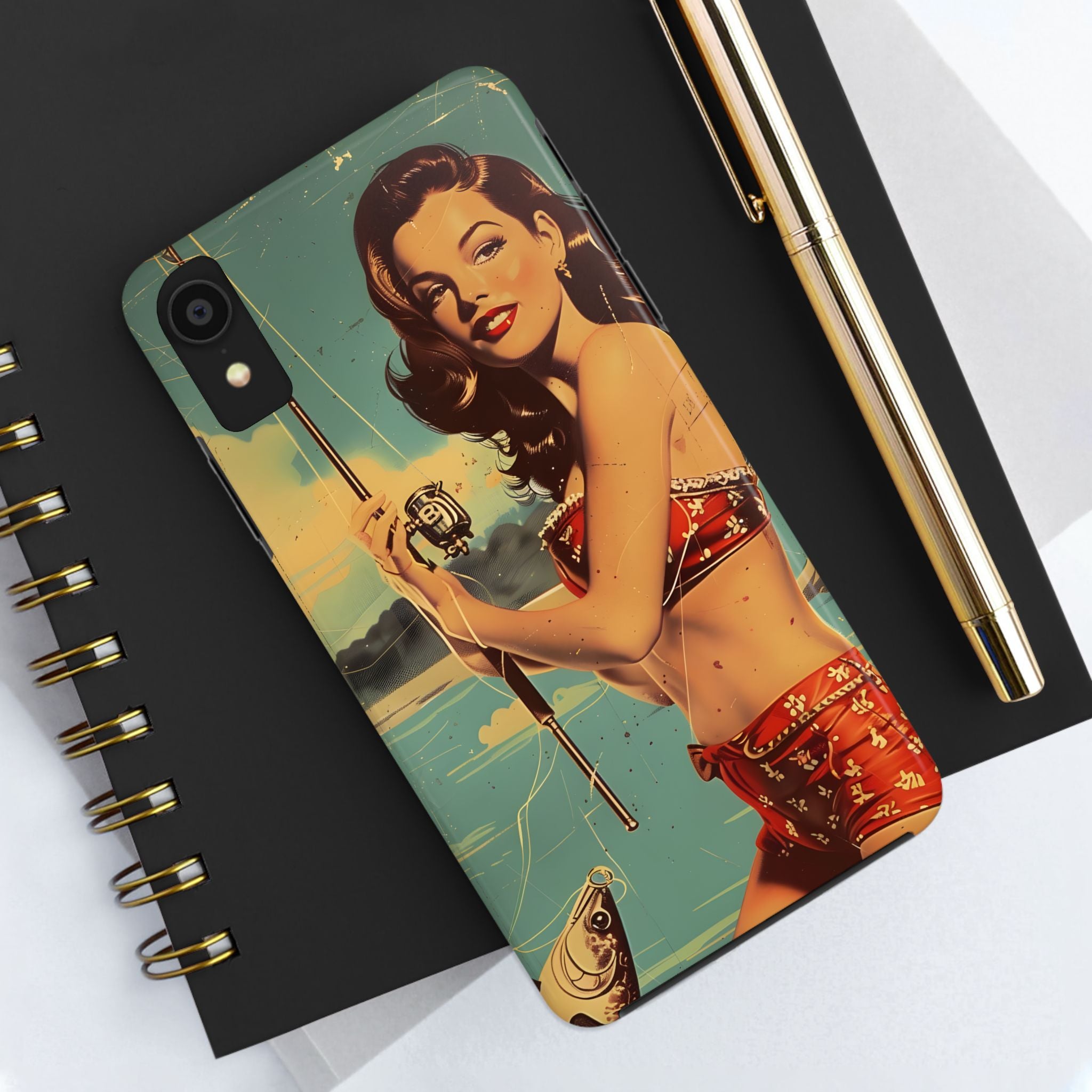 tough-iphone-cases-vintage-pin-up-girl-iphone-cover-strong-iphone-protector-retro-pinup-design-protective-iphone-case