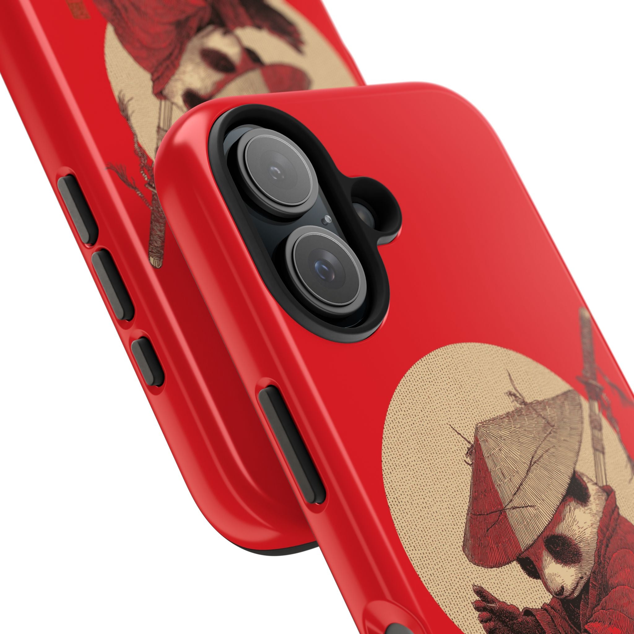 japanese-samurai-panda-iphone-tough-case-kawaii-animal-phone-cover-protective-phone-cover-japandi-art-iphone-case