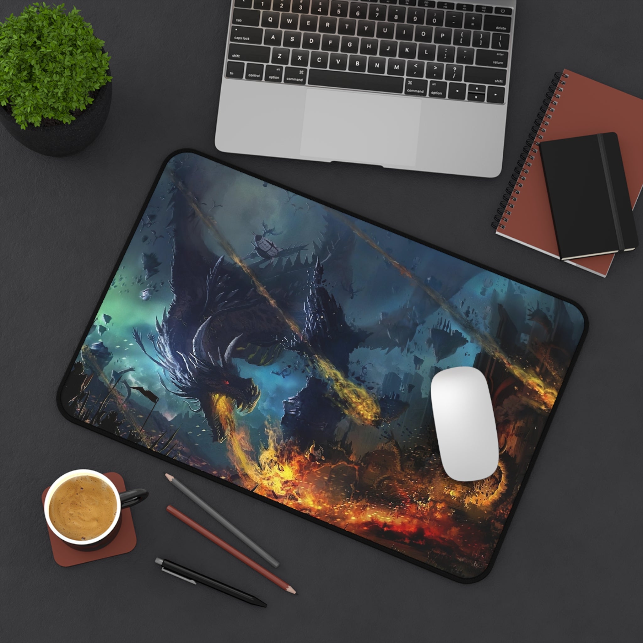 fantasy-flying-dragon-mouse-pad-castle-xlarge-desk-pad-for-gaming-and-work-colorful-anime-dragon-desk-mat-non-slip-desk-mat-f