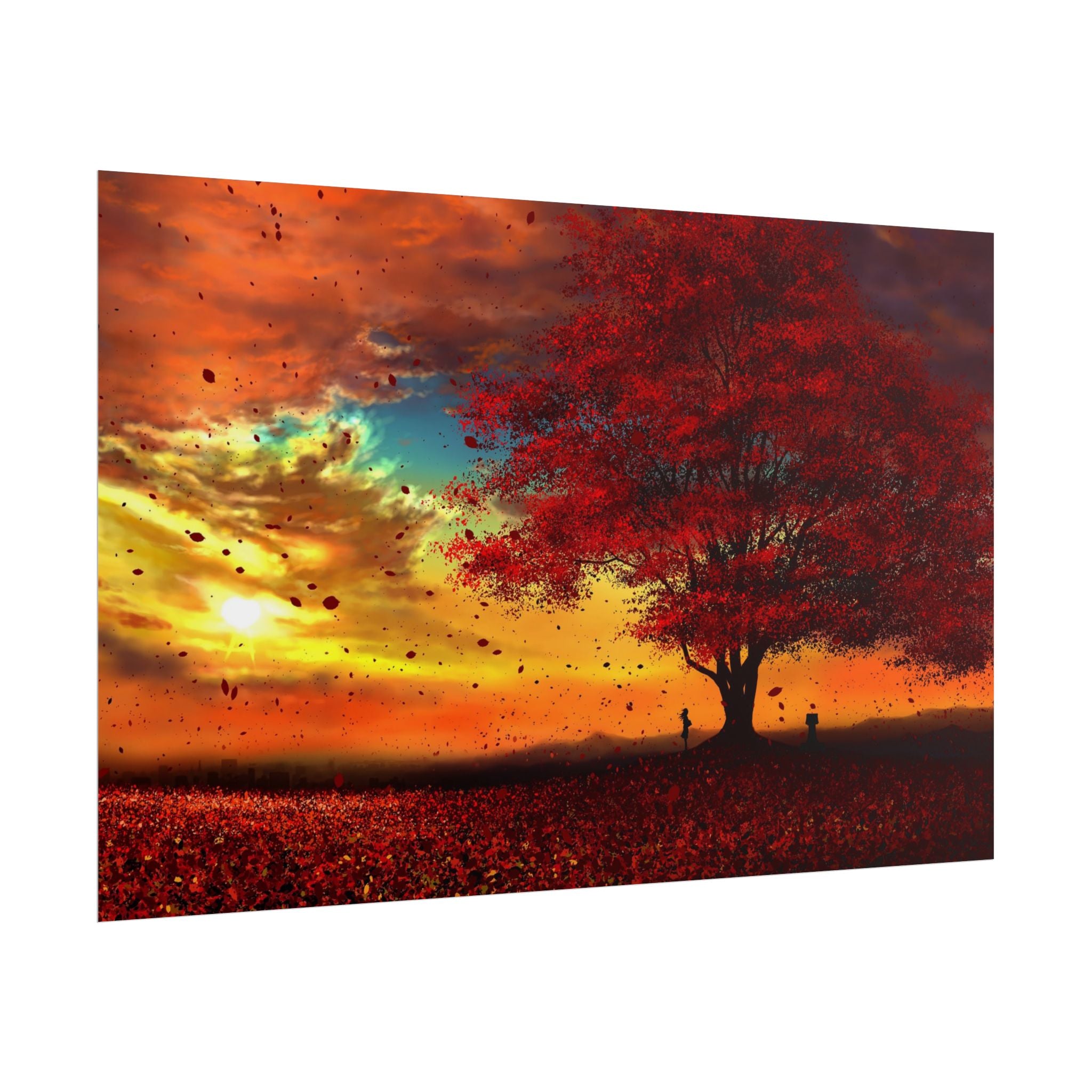 sunset-scenery-autumn-poster-print-wall-art-decor-home-decoration-nature-artwork-gift-idea-wall-hanging