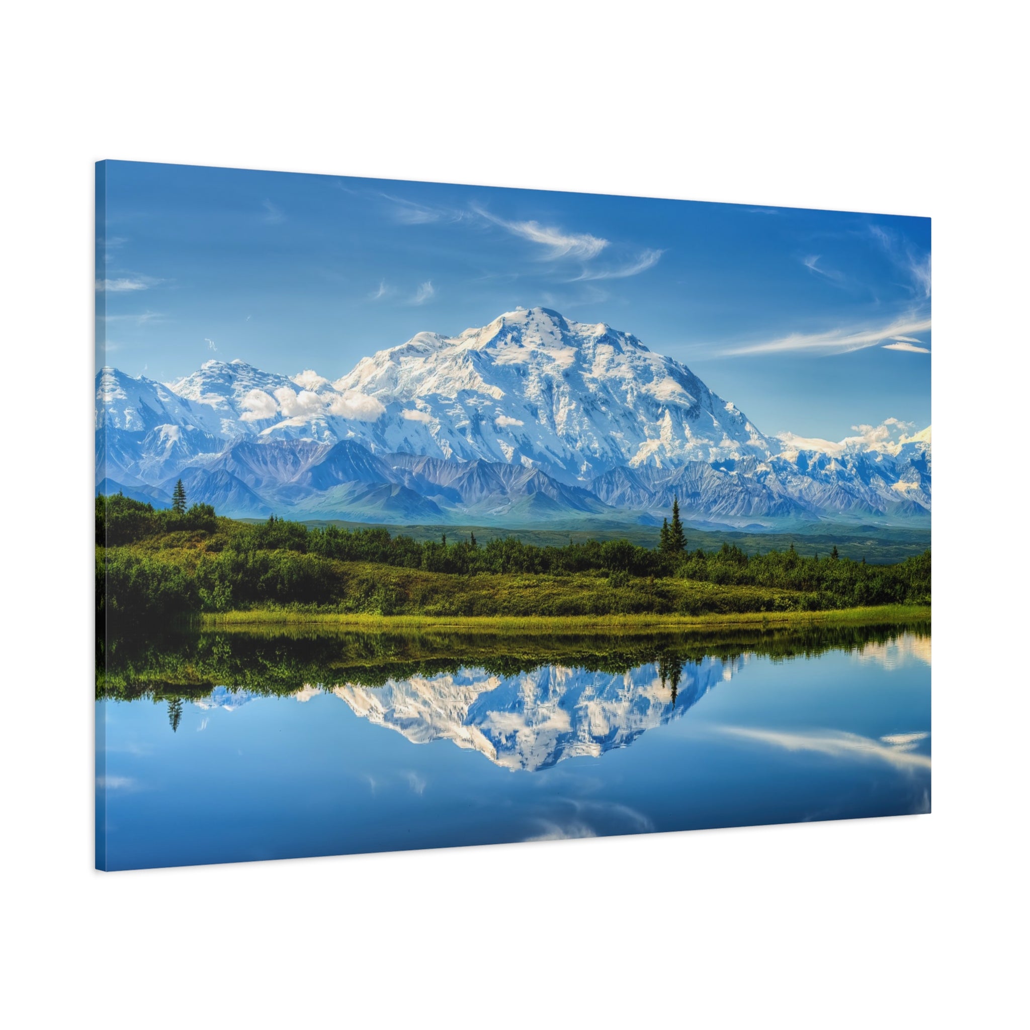 canvas-print-snowy-mountain-nature-scenery-wall-art-river-reflection-winter-wall-art-misty-landscape-home-decor-gift-for-natu