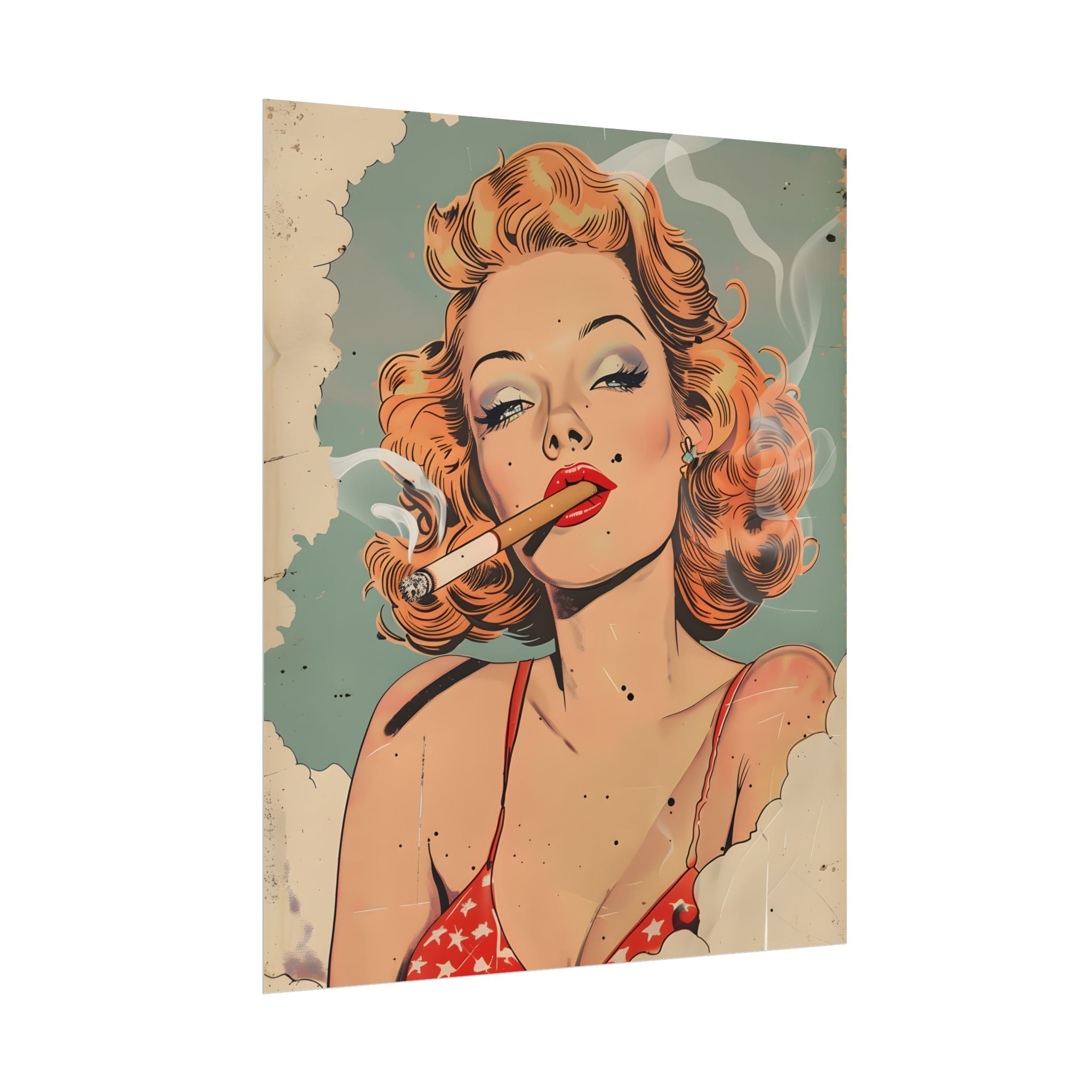 vintage-pin-up-girl-poster-print-girl-smoking-cigarette-wall-art-retro-pinup-poster-pin-up-illustration-home-decor-wall-hangi