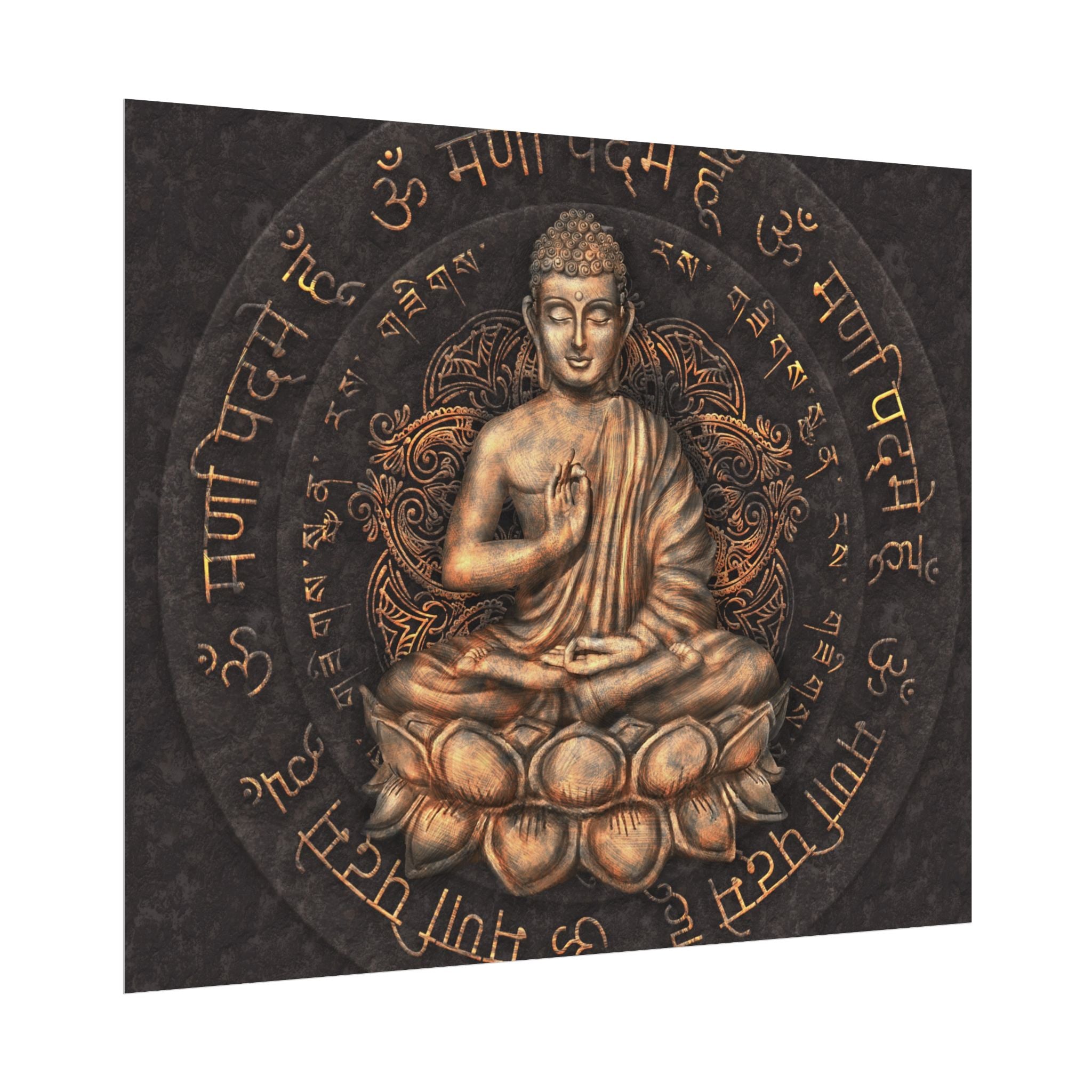bronz-buddha-poster-print-wall-art-decor-zen-meditation-poster-serene-home-decor-spiritual-art-print-mindfulness-artwork