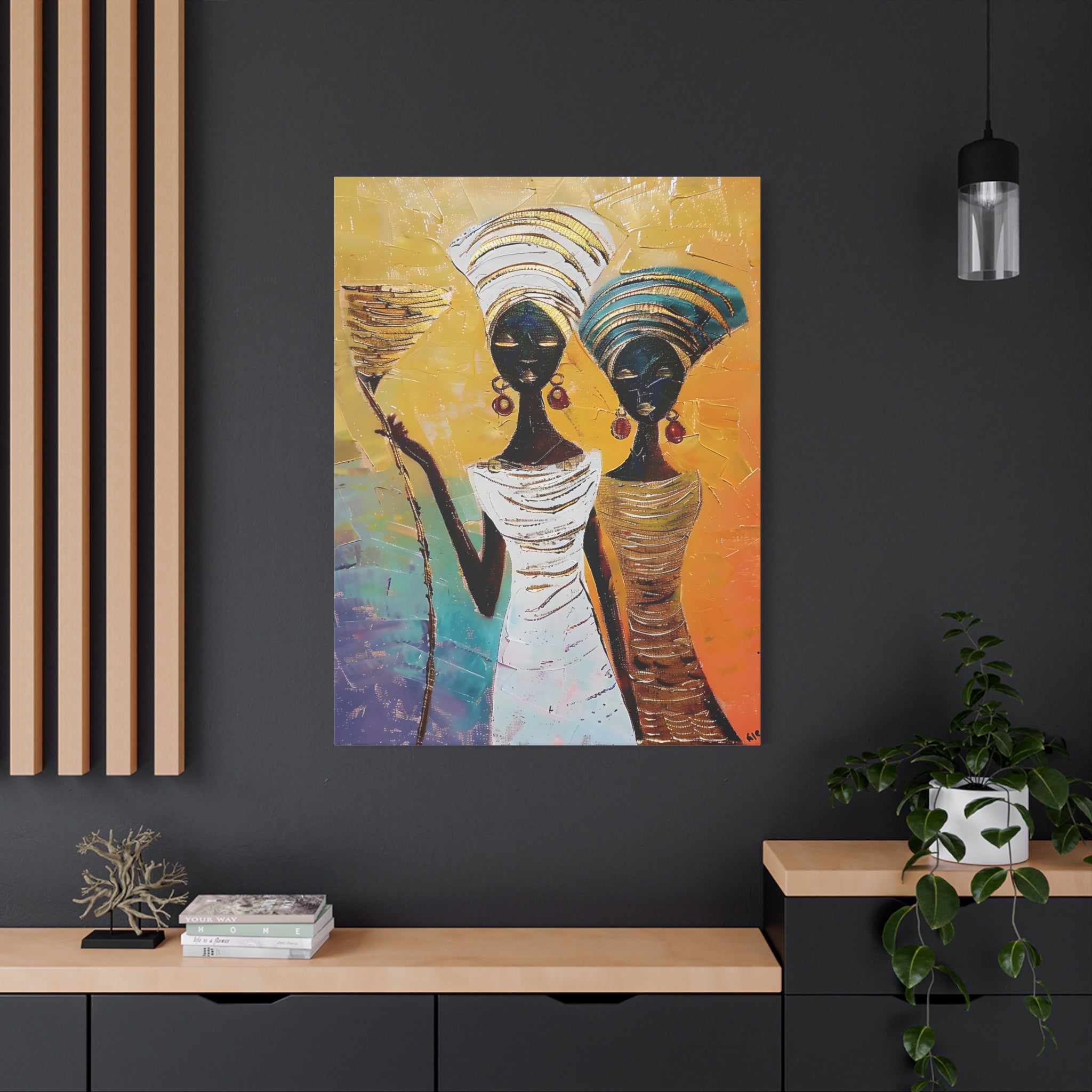 canvas-wall-art-traditional-african-woman-african-portrait-afrocentric-home-decor-tribal-art-african-american-art-ethnic-wall