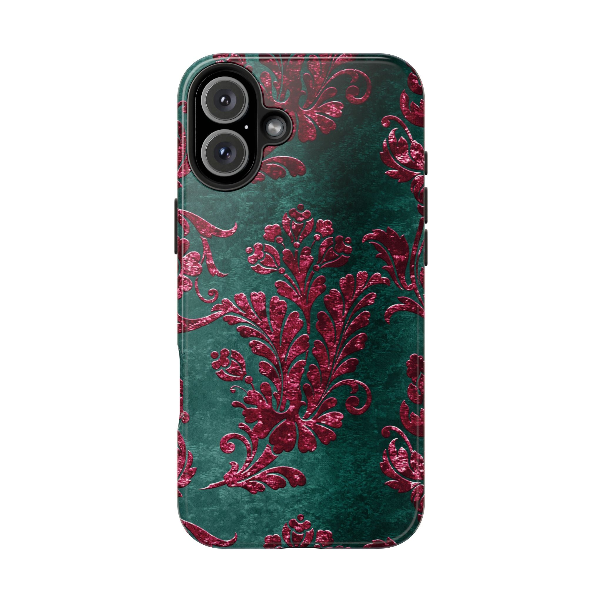 embossed-burgundy-velvet-tough-iphone-case-protective-iphone-cover-heavy-duty-iphone-case-rugged-phone-case-durable-smartphon