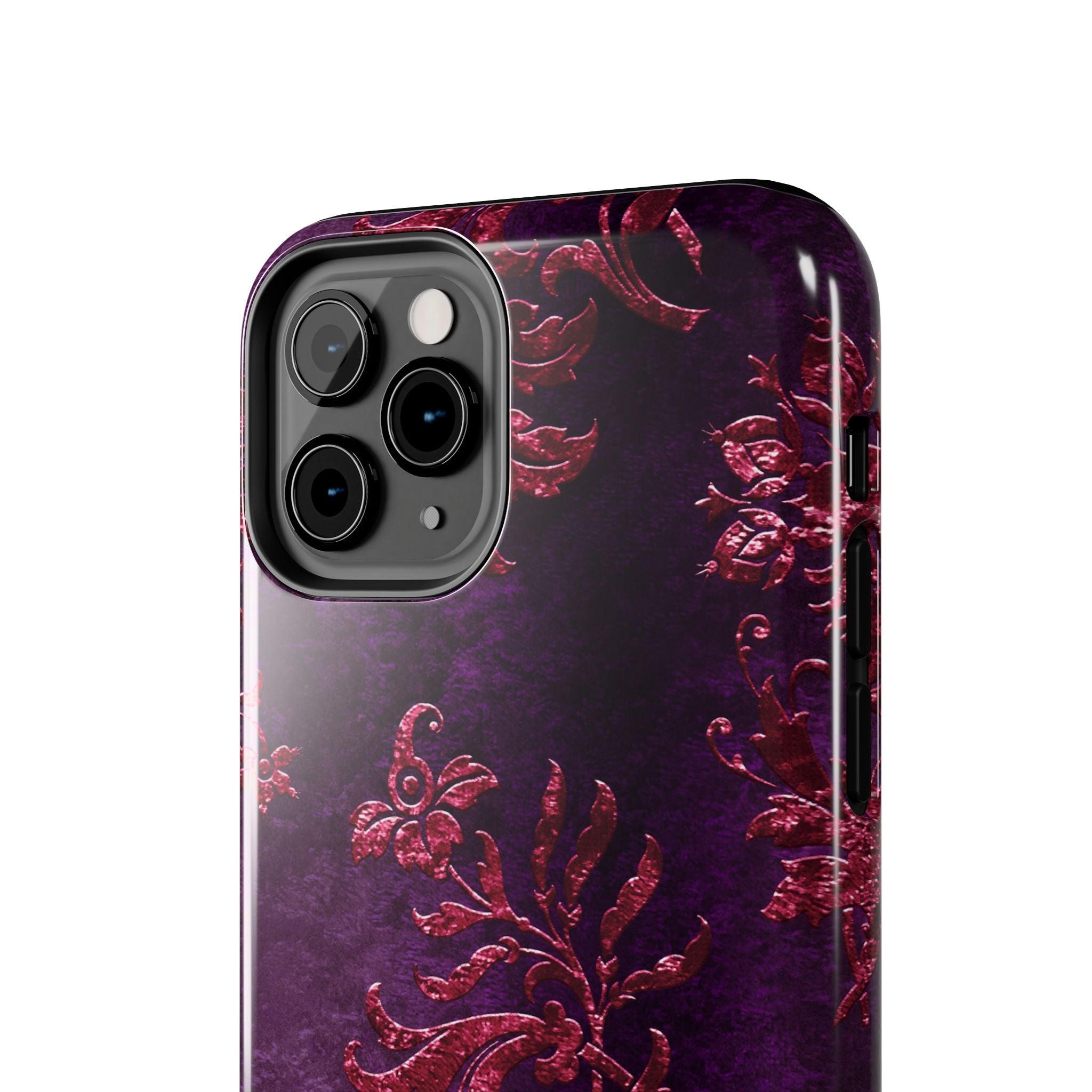 embossed-burgundy-velvet-tough-iphone-case-protective-iphone-cover-heavy-duty-iphone-case-rugged-phone-case-durable-smartphon