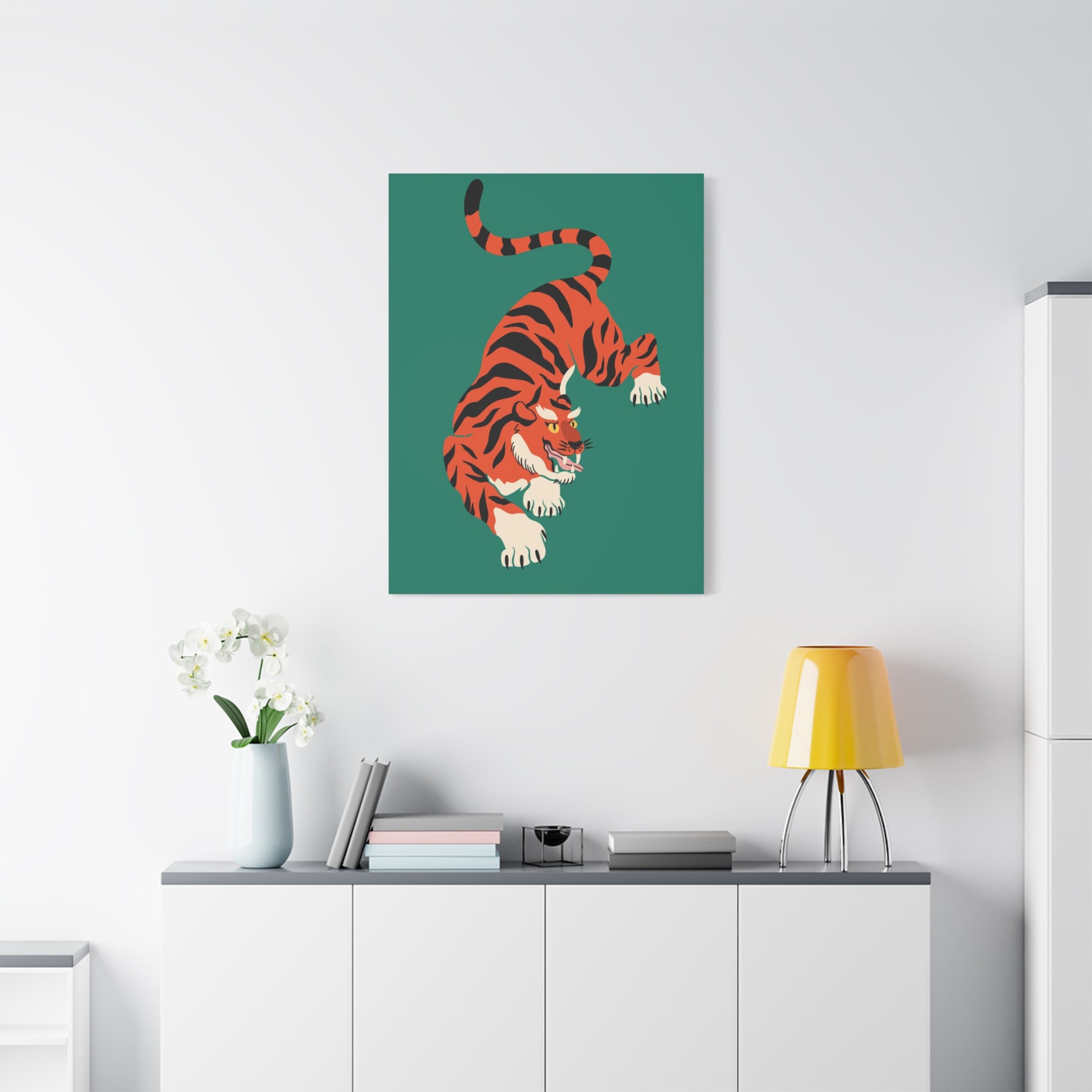 canvas-print-chinese-tiger-art-wall-decor-stretched-matte-canvas-home-decoration-tiger-wall-art-chinese-art-decor-chinese-zod