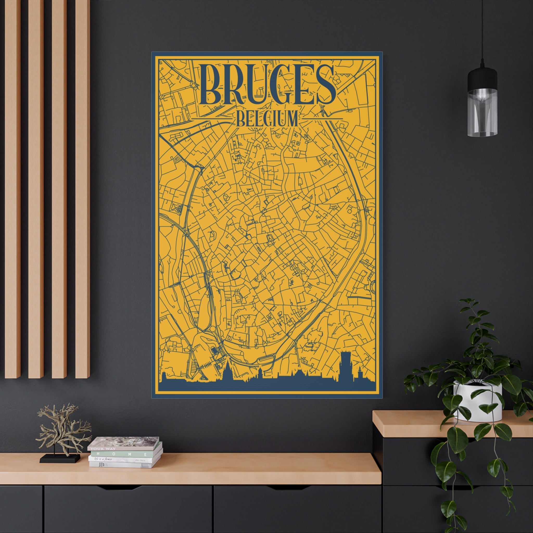canvas-wall-art-brugge-belgium-travel-home-decor-travel-poster-matte-canvas-print-stretched-artwork-wall-hanging-brugge-citys