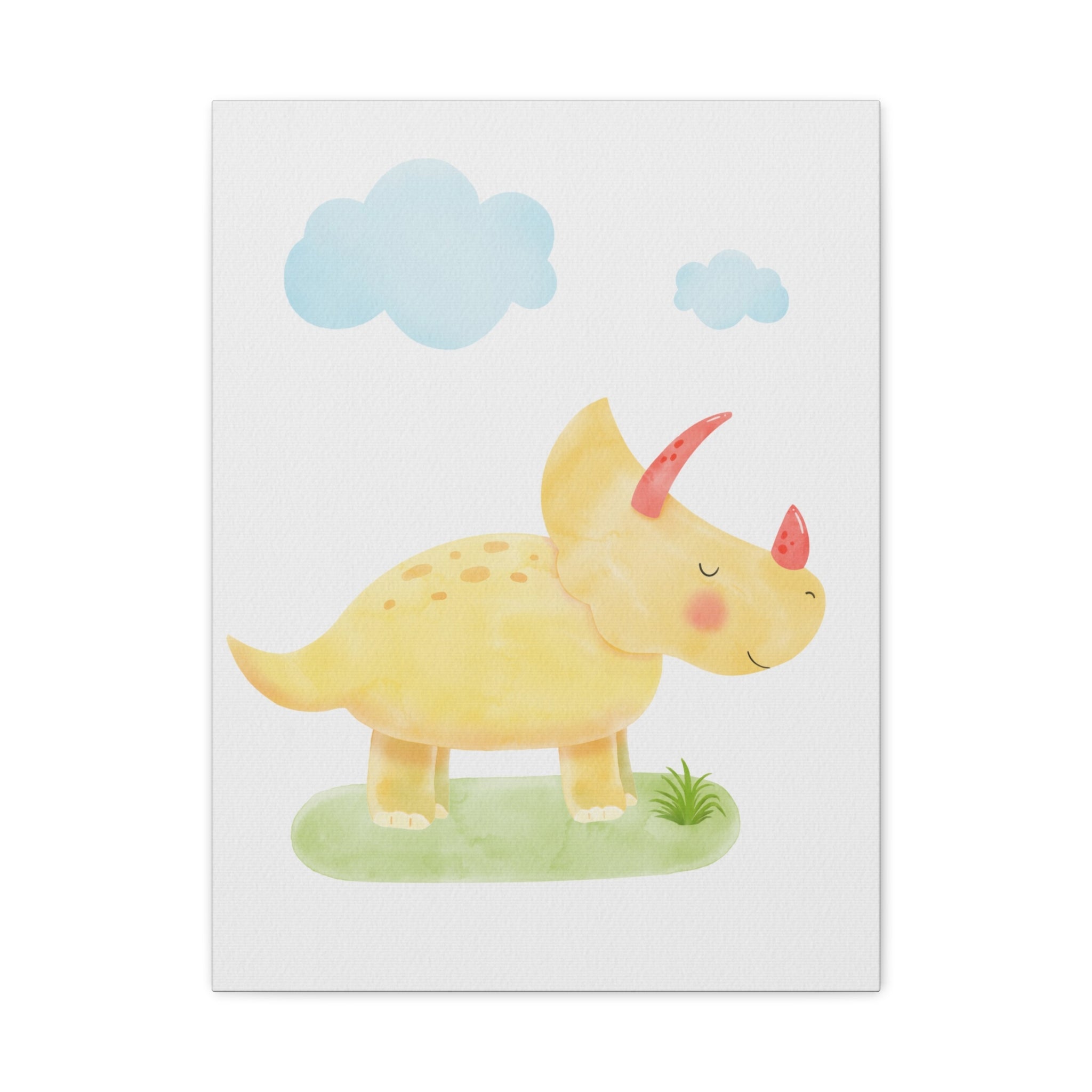 canvas-wall-art-cute-yellow-dino-nursery-decor-baby-dinosaur-print-nursery-art-cute-dinosaur-decoration-baby-nursery-dinosaur