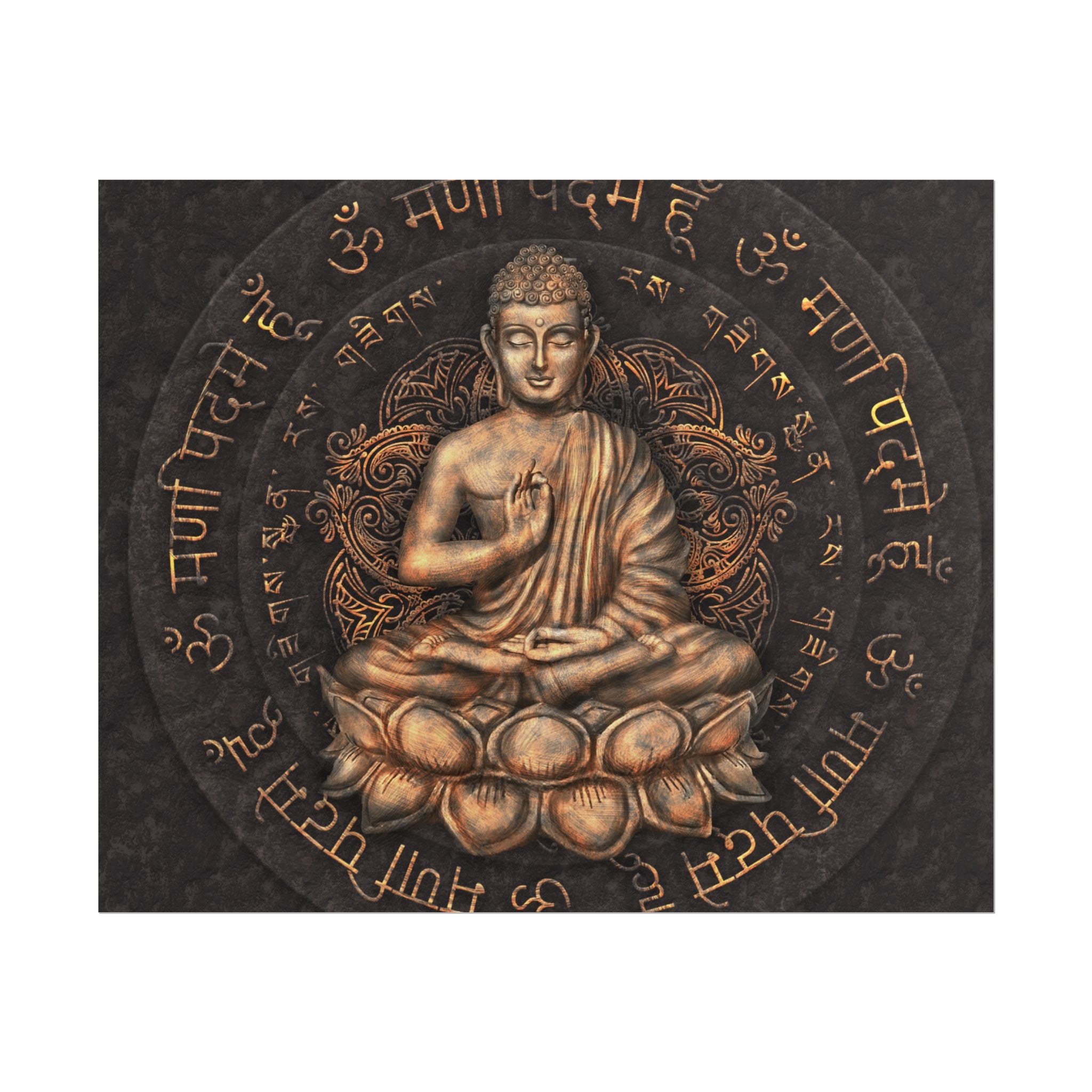 bronz-buddha-poster-print-wall-art-decor-zen-meditation-poster-serene-home-decor-spiritual-art-print-mindfulness-artwork