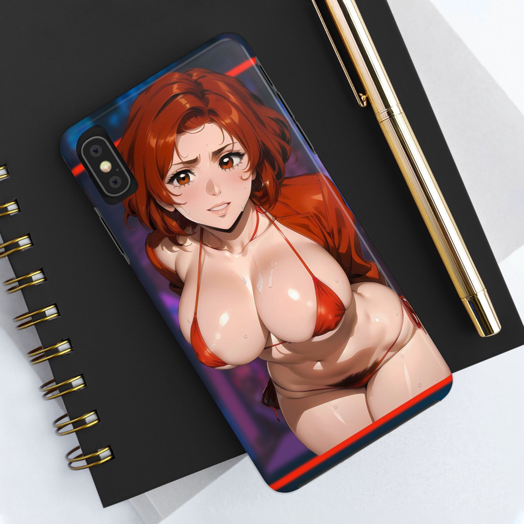 anime-girl-iphone-tough-case-cute-cartoon-character-phone-cover-protective-cellphone-shell-kawaii-case-otaku-gift-manga-lover