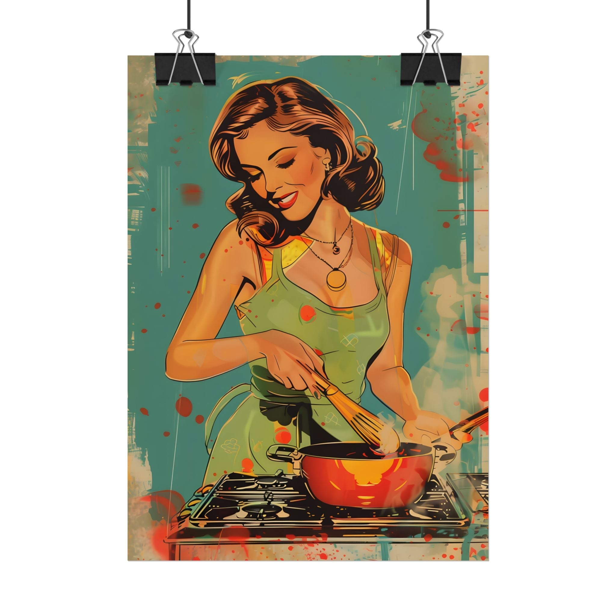 vintage-pin-up-girl-poster-print-vintage-Poster-wall-art-housewife-retro-pinup-poster-pin-up-illustration-home-decor-wall-han