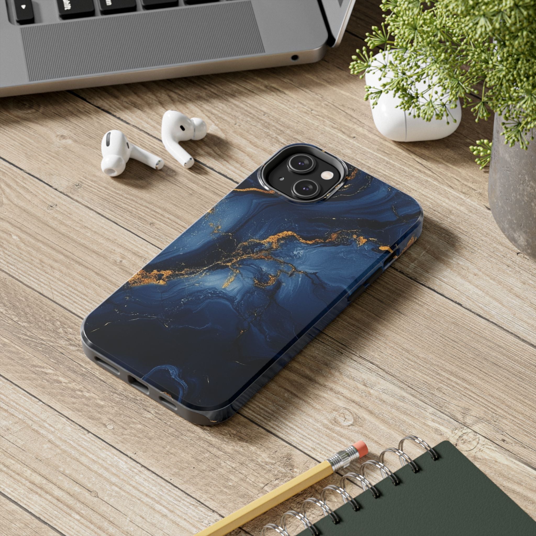 blue-gold-marble-iphone-tough-case-elegant-minimalist-protective-cover-stylish-phone-shell-hard-shell-iphone-case-trendy-acce