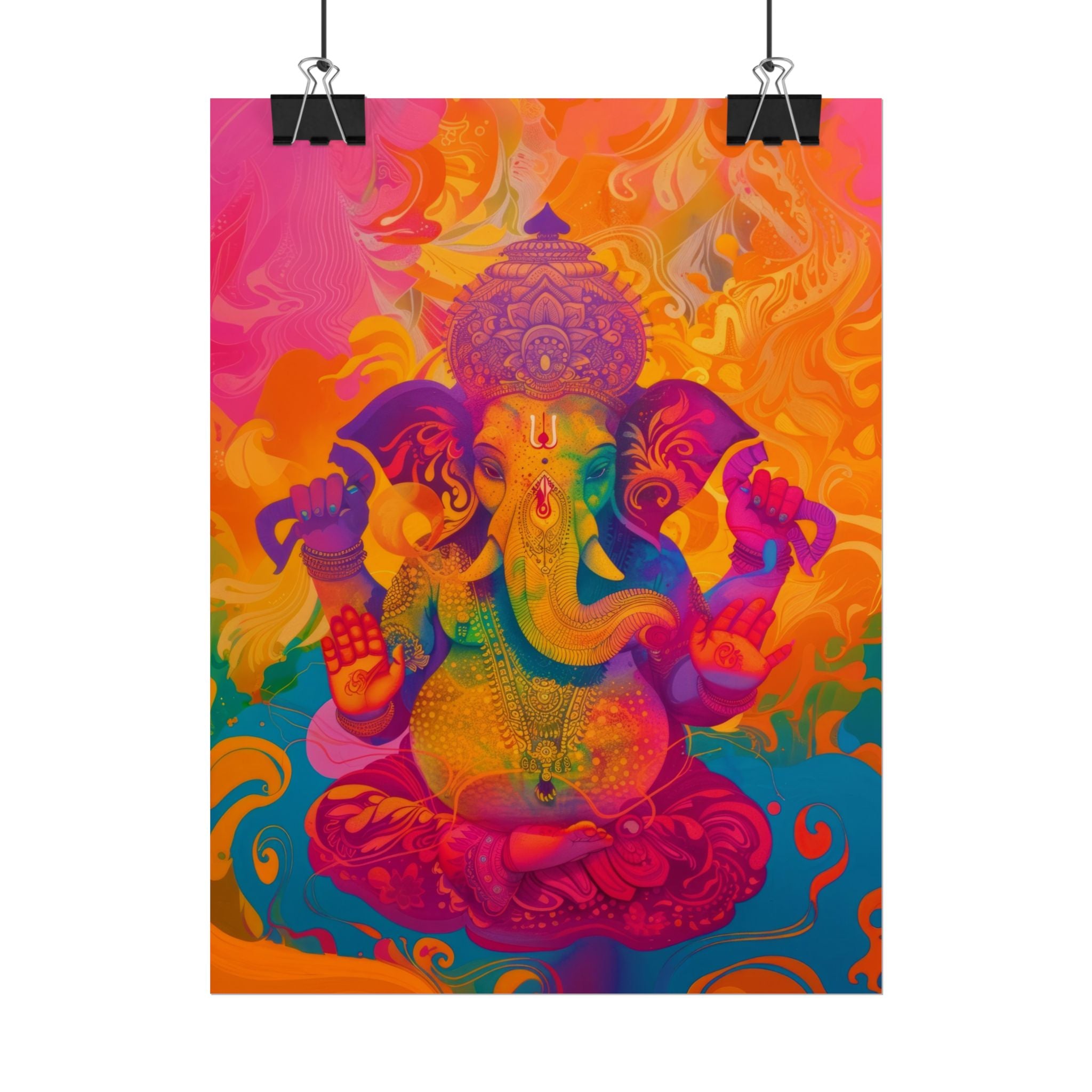colorful-ganesha-poster-print-wall-art-decor-spiritual-home-decor-lord-ganesha-art-hindu-god-wall-decor-ethnic-wall-hanging