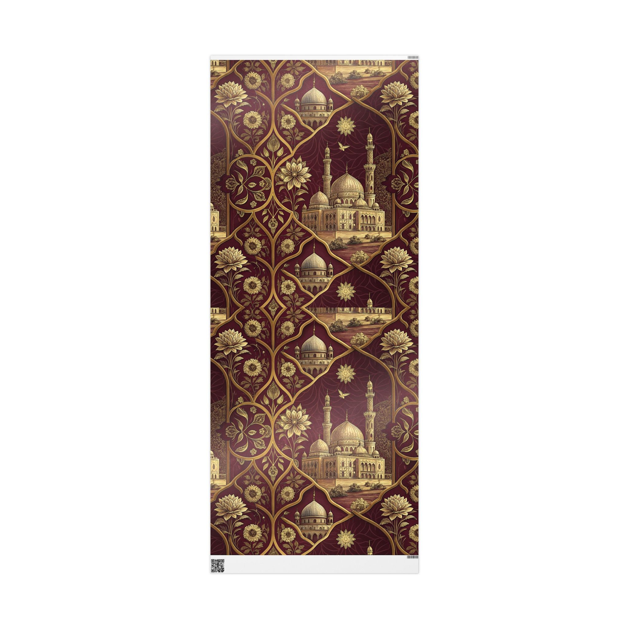 ramadan-night-wrapping-papers-islamic-celestial-gift-wrap-mosque-silhouette-eid-holiday-supplies-festive-present-packaging-re