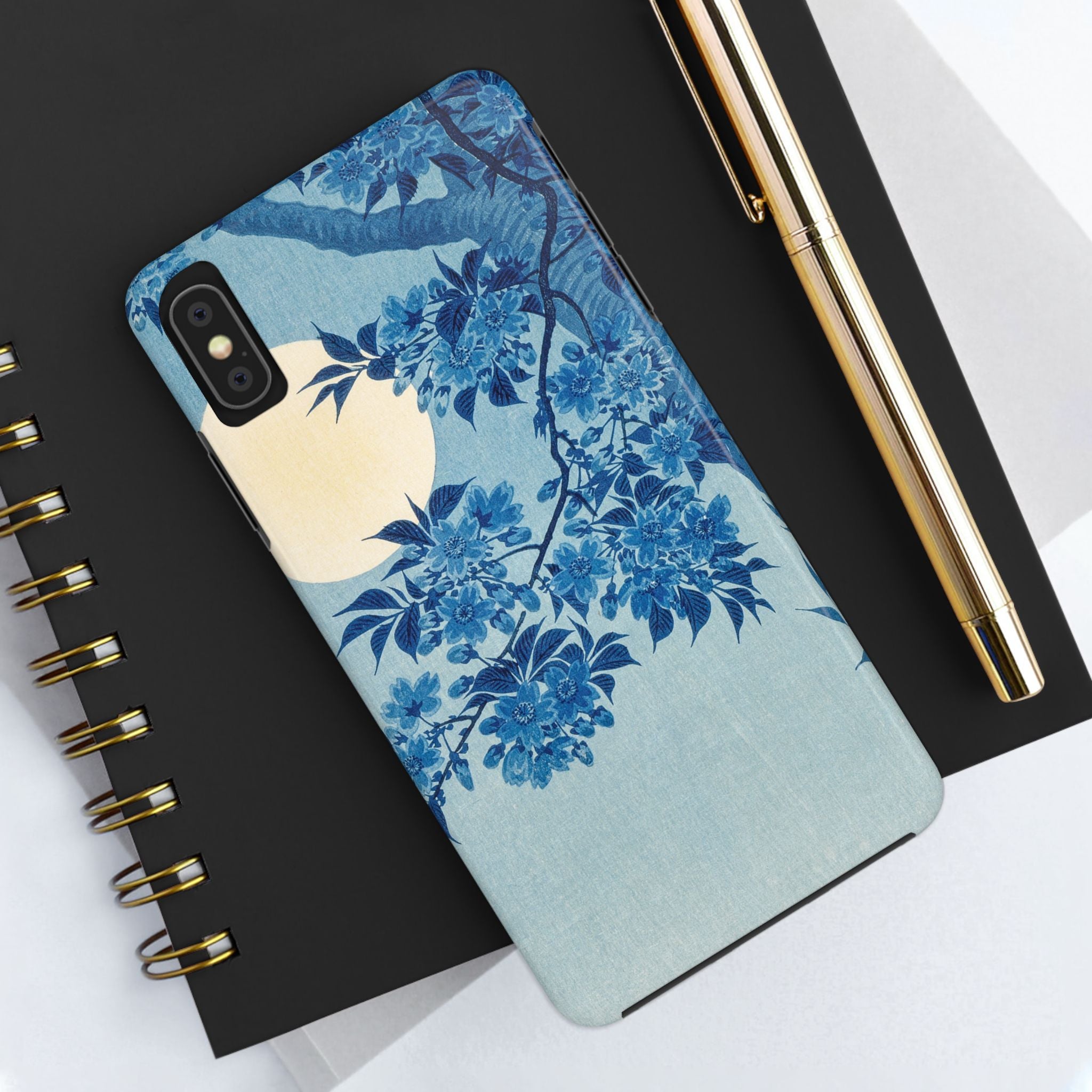 floral-iphone-tough-case-blossoming-cherry-on-a-moonlit-night-protective-iphone-cover-nature-iphone-case-cherry-blossom-gift-