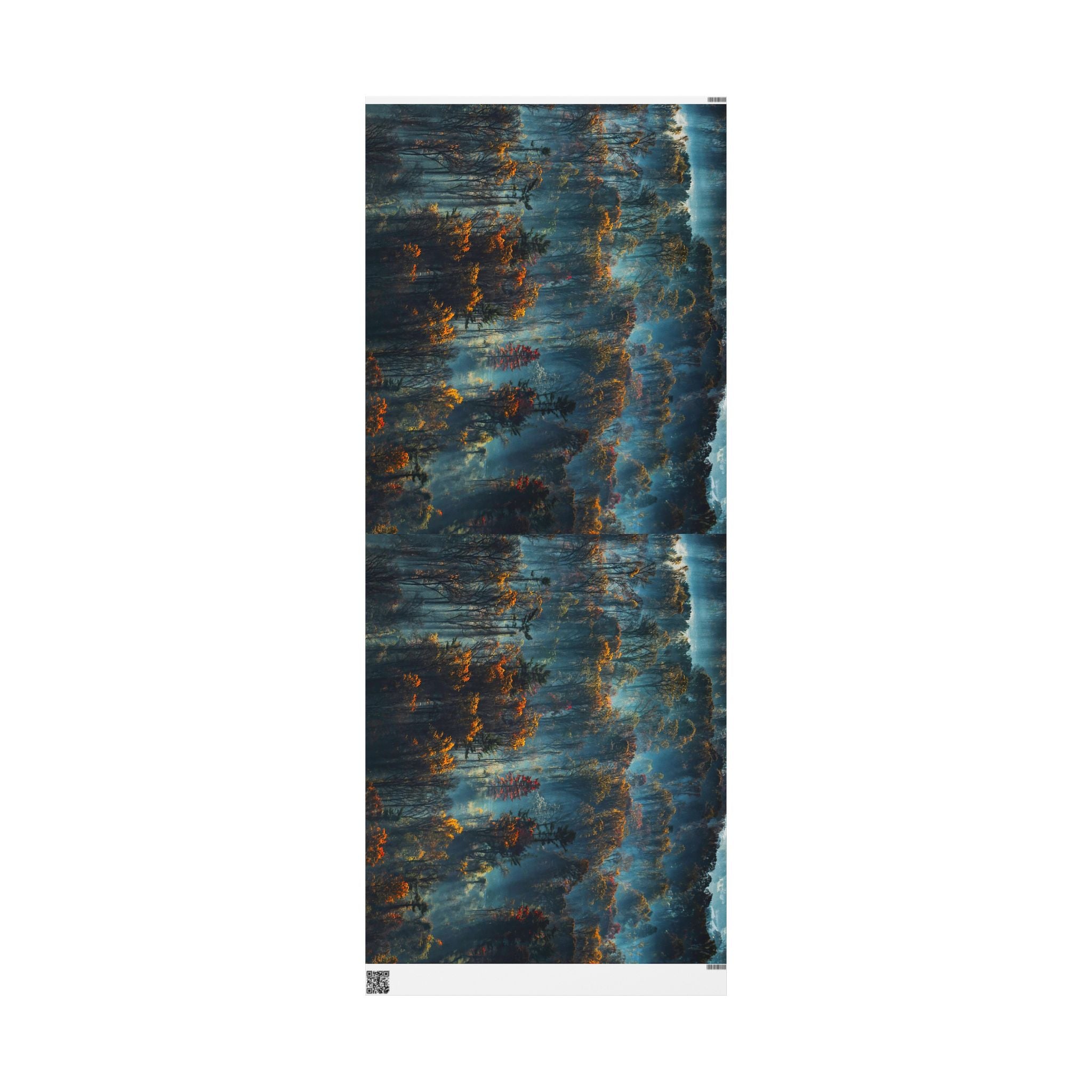 forest-mist-wrapping-paper-nature-gift-wrap-foggy-woods-present-wrap-tree-lover-decorative-paper-outdoor-adventure-crafting-s