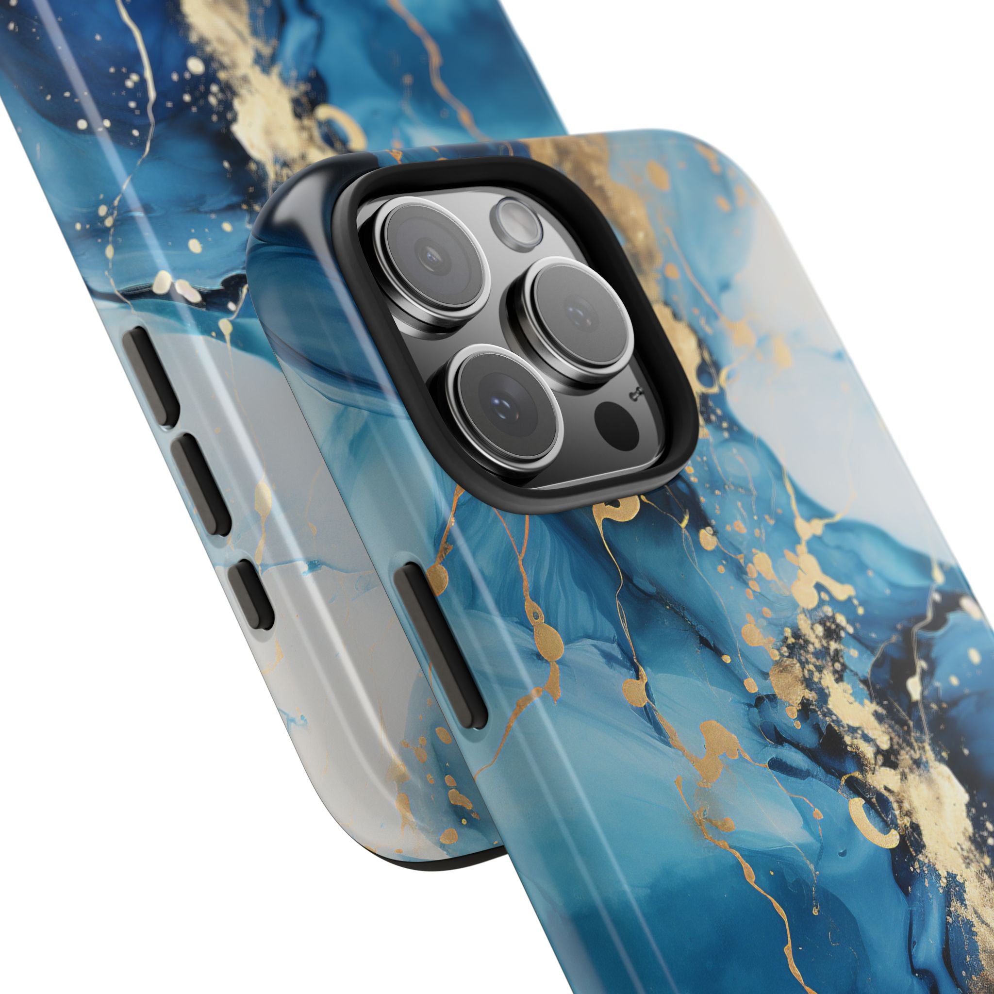 blue-gold-marble-iphone-tough-case-elegant-minimalist-protective-cover-stylish-phone-shell-hard-shell-iphone-case-trendy-acce