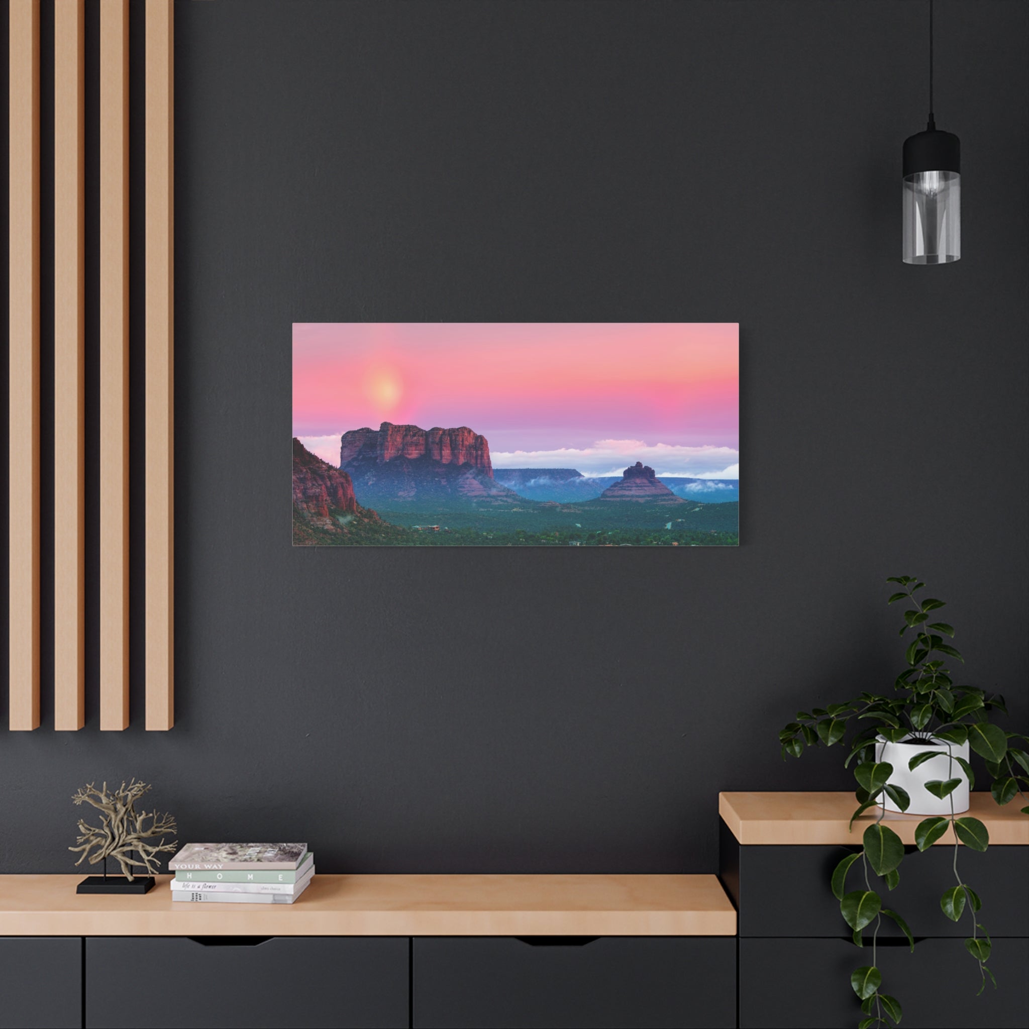 canvas-print-arizona-mountain-sunset-scenery-wall-art-decor-nature-canvas-print-stretched-matte-canvas-home-decor-gift-mounta