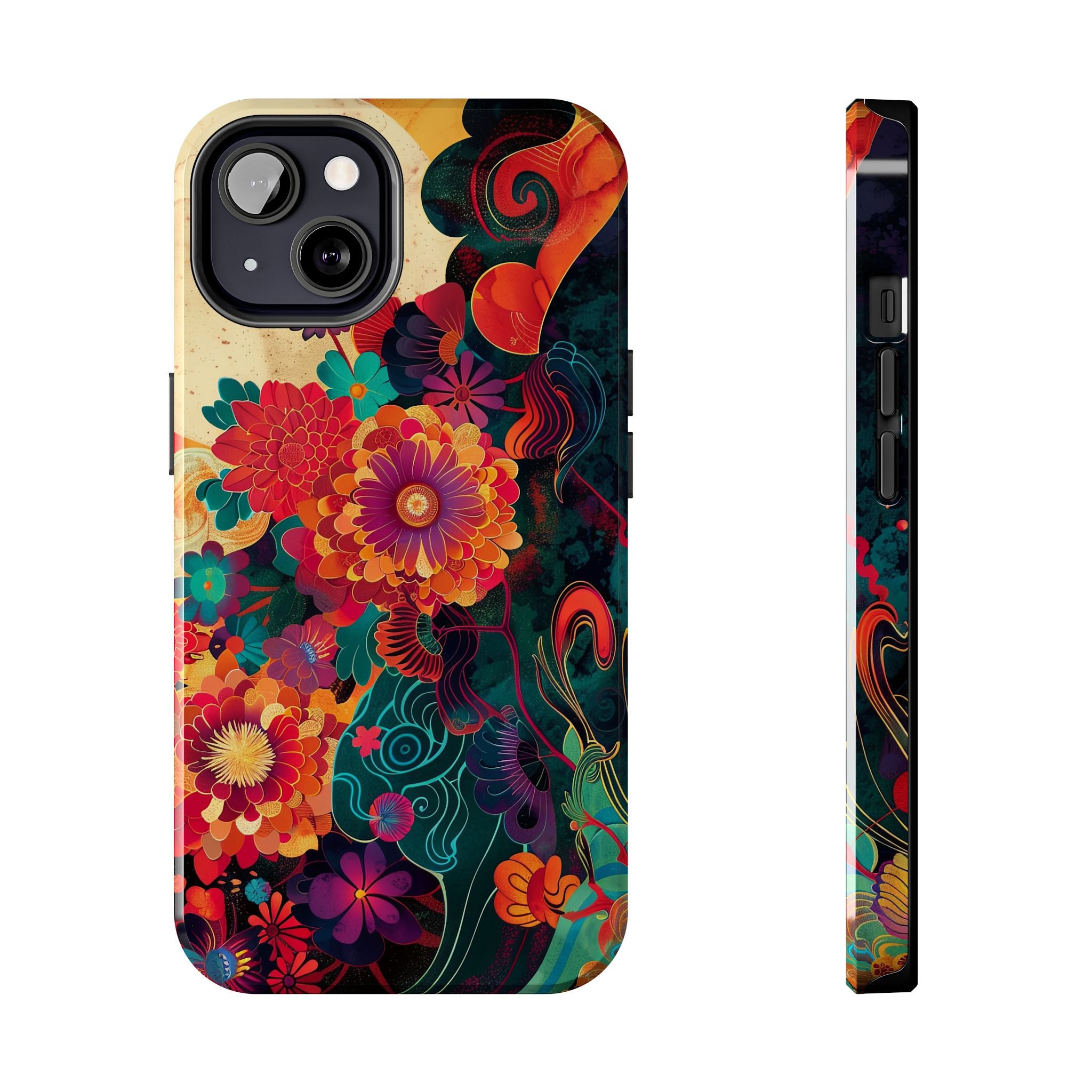iphone-tough-case-retro-japanese-flowers-floral-phone-cover-vintage-japanese-style-protective-phone-case-asian-floral-design-