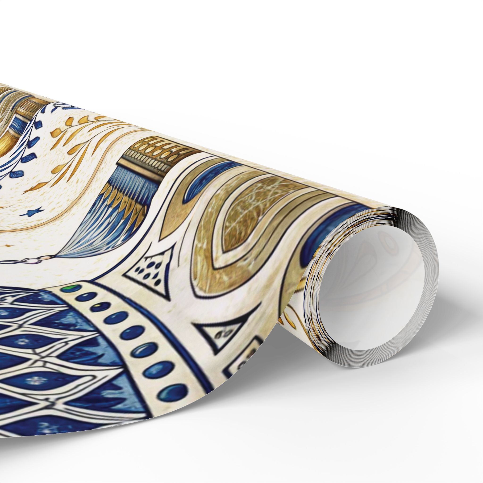 ramadan-night-wrapping-papers-islamic-crescent-moon-gift-wrap-mosque-silhouette-eid-holiday-supplies-festive-present-packagin