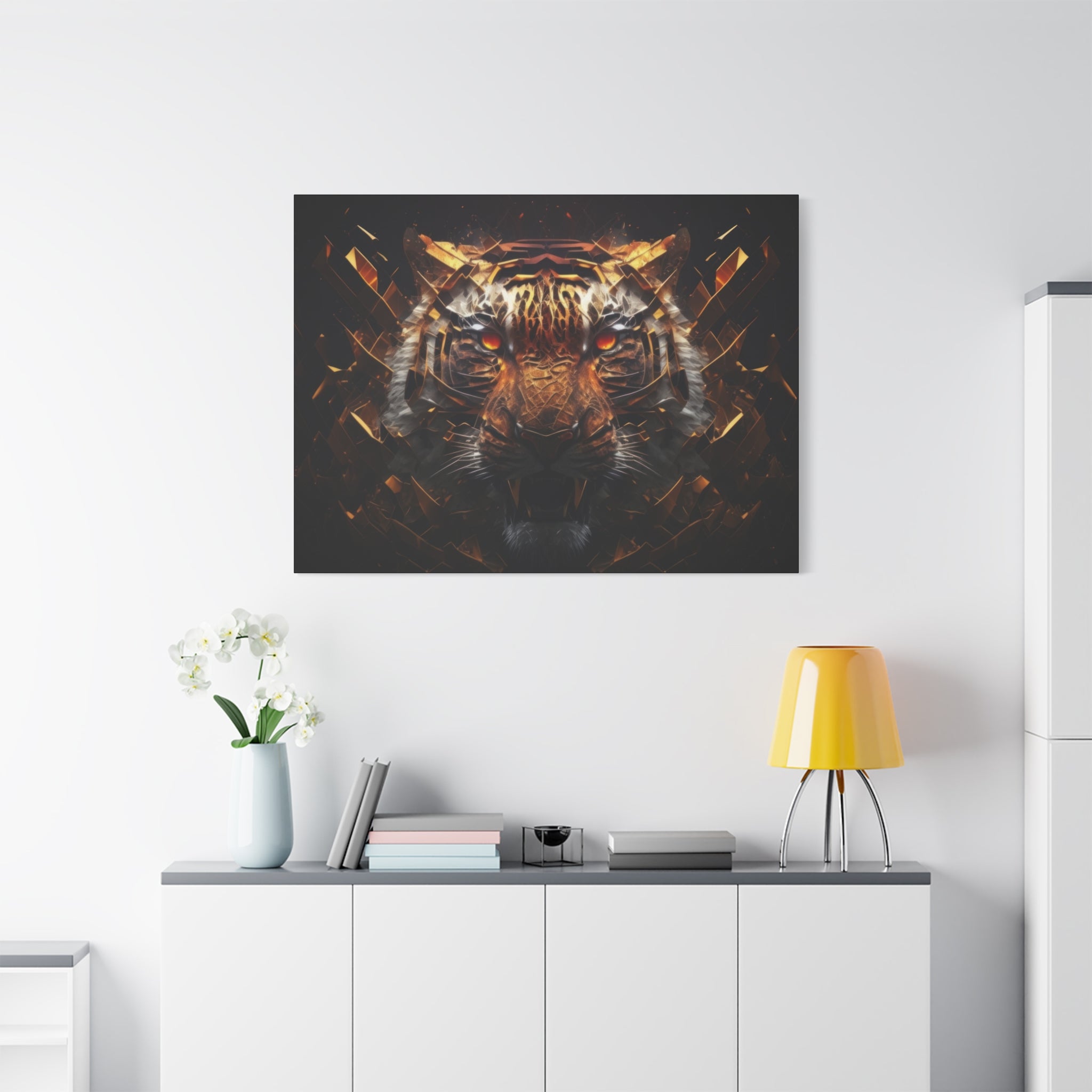 canvas-print-tiger-face-predator-fantasy-art-home-living-room-decor-matte-stretched-wall-art-animal-art-tiger-canvas